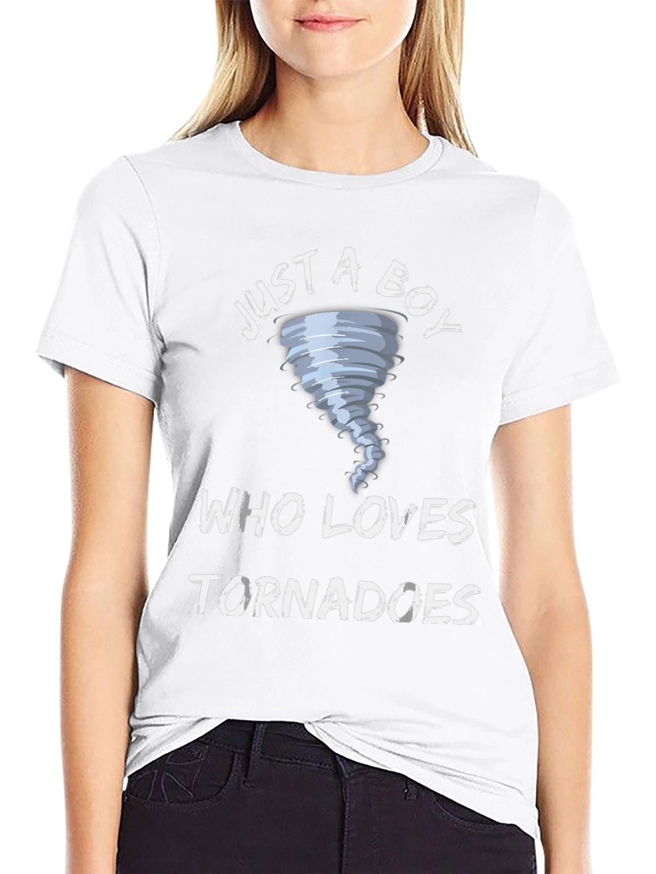 Boy Who Loves Tornadoes Graphic T-Shirt