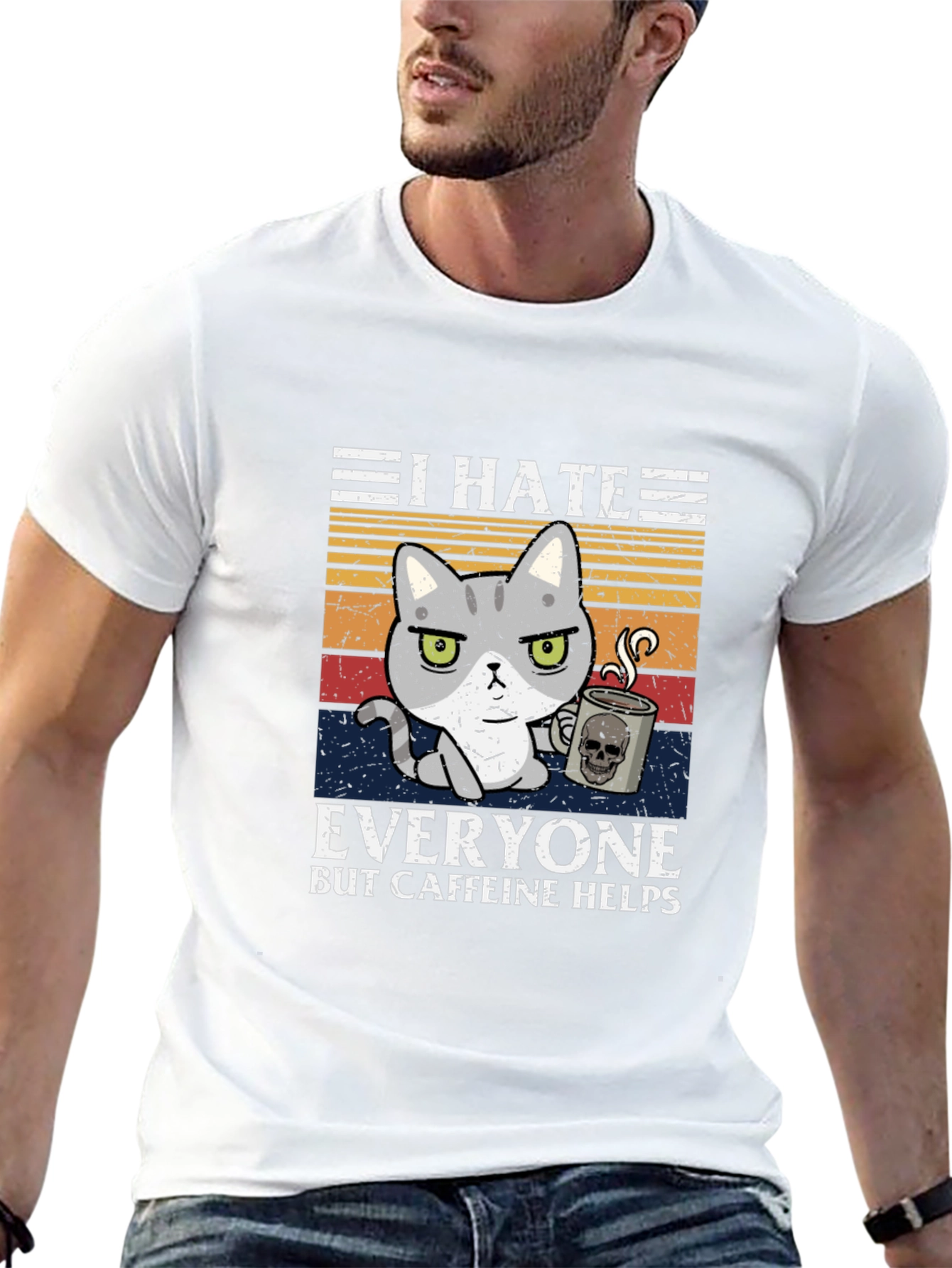 I Hate Everyone Cat T-Shirt