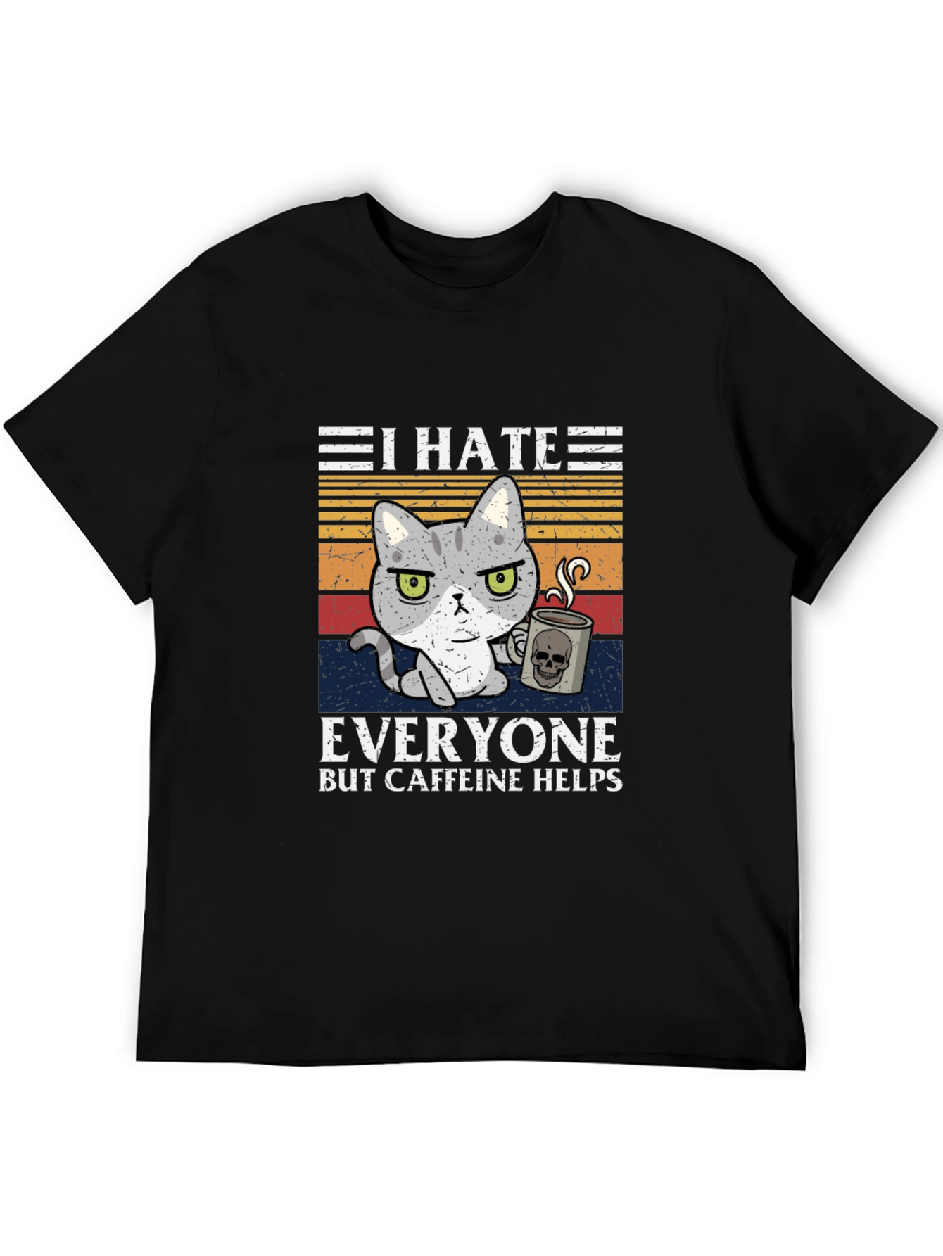 I Hate Everyone Cat T-Shirt