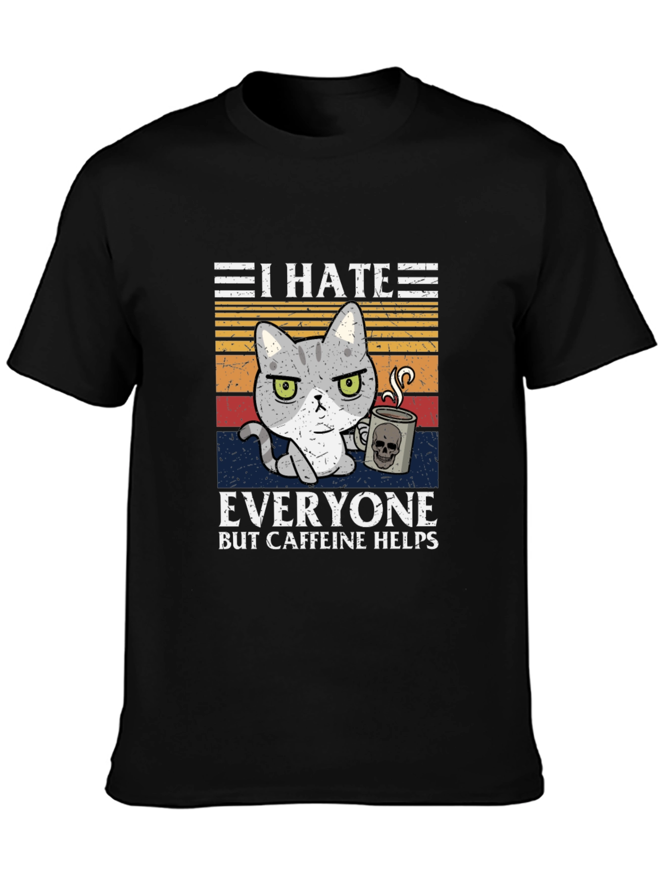 I Hate Everyone Cat T-Shirt