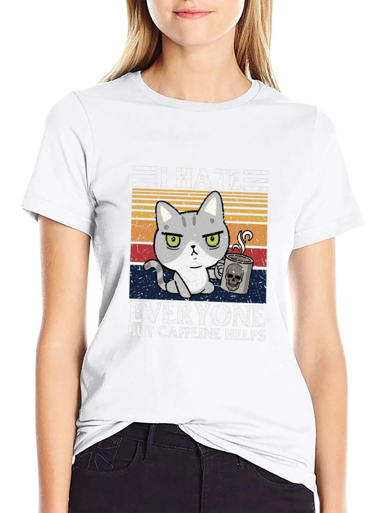 I Hate Everyone Cat T-Shirt