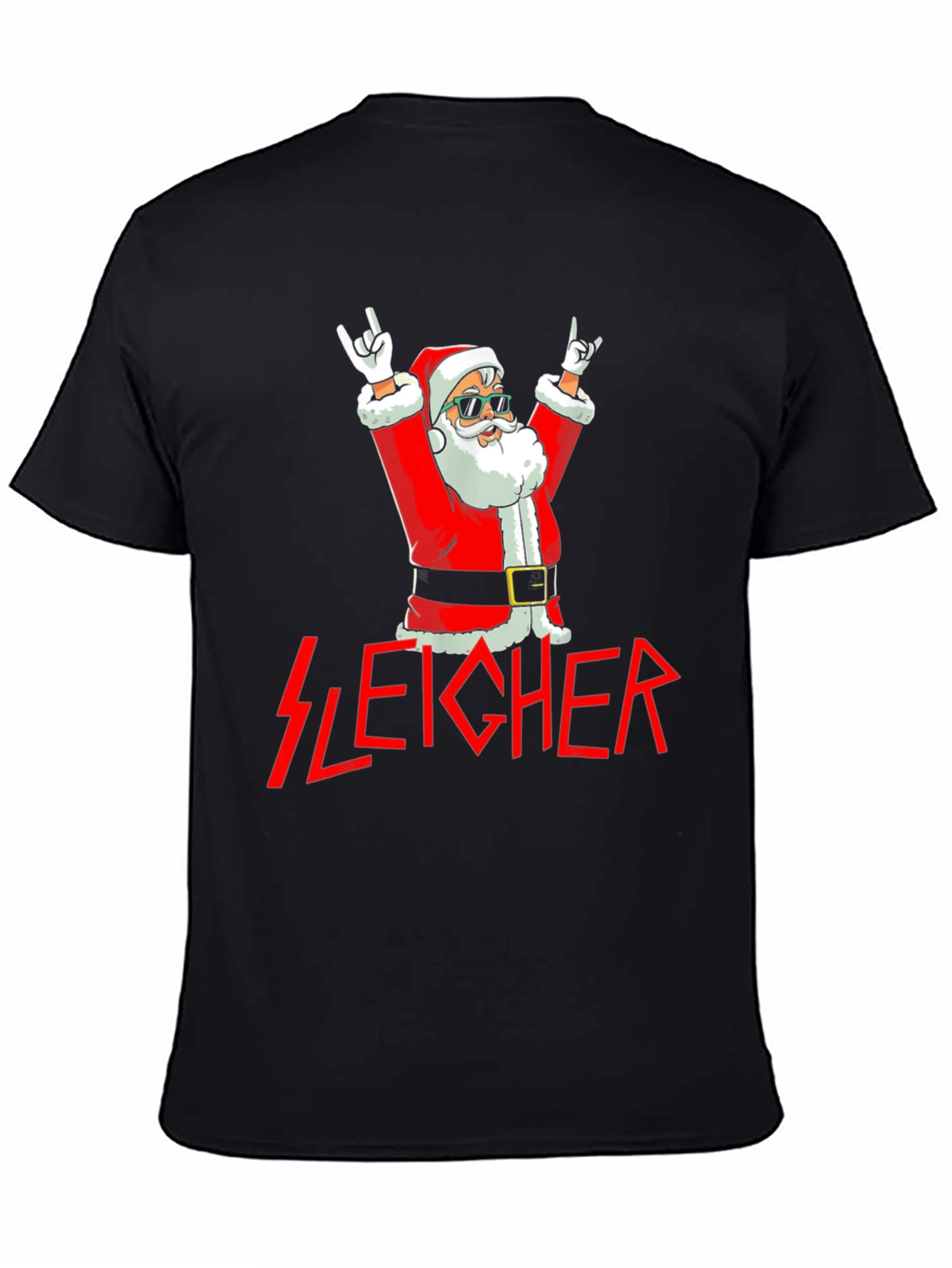 Rockin Santa Graphic Tee - Sleicher