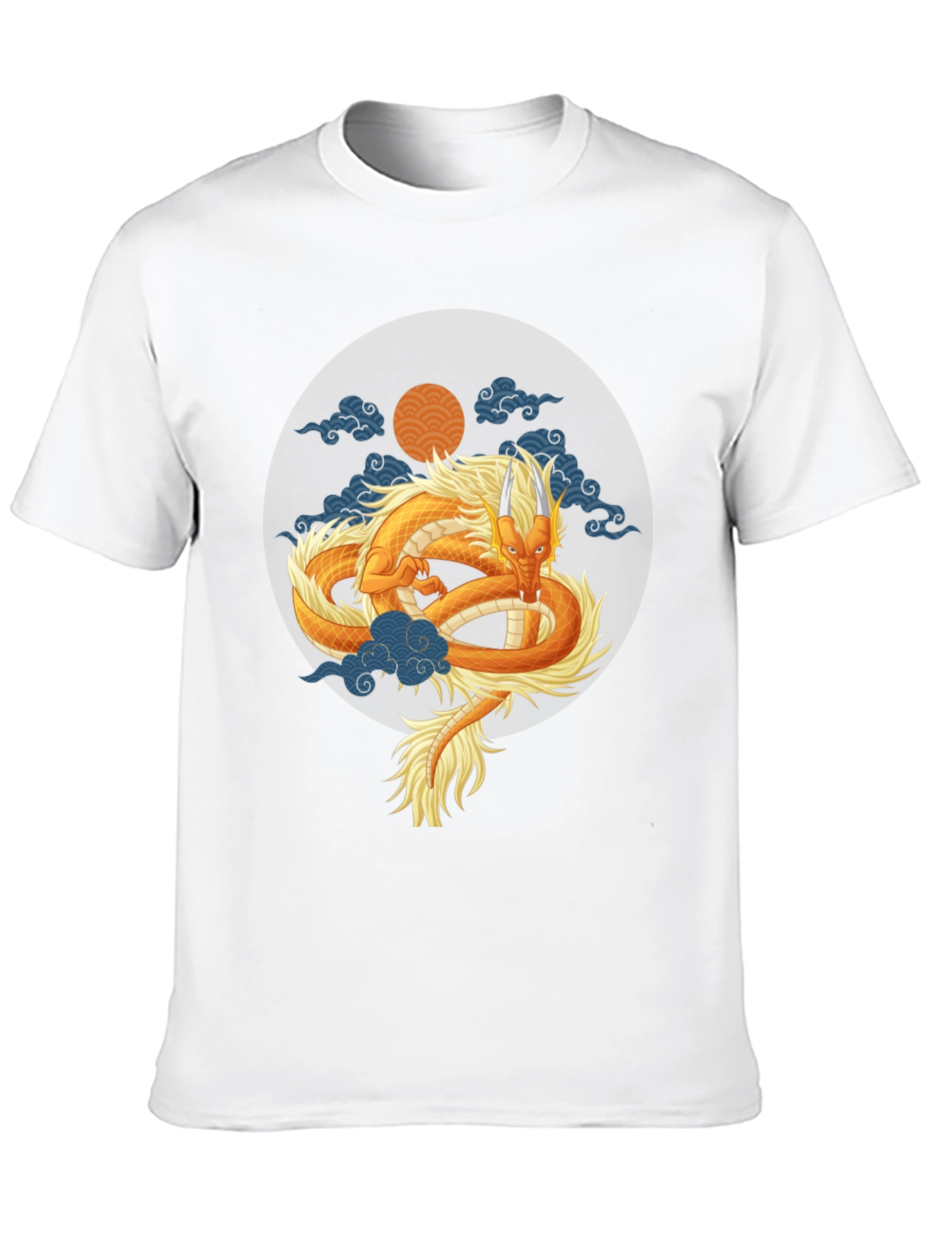 Dragon Graphic Tee - Eastern Style