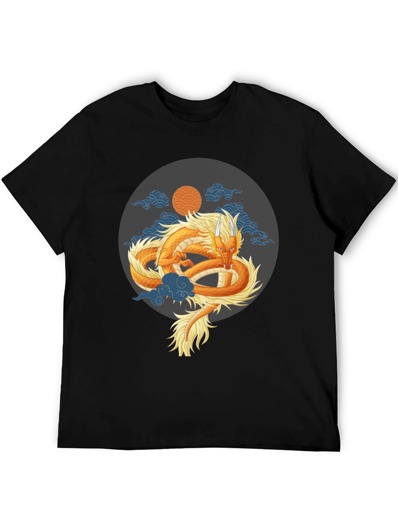 Dragon Graphic Tee - Eastern Style