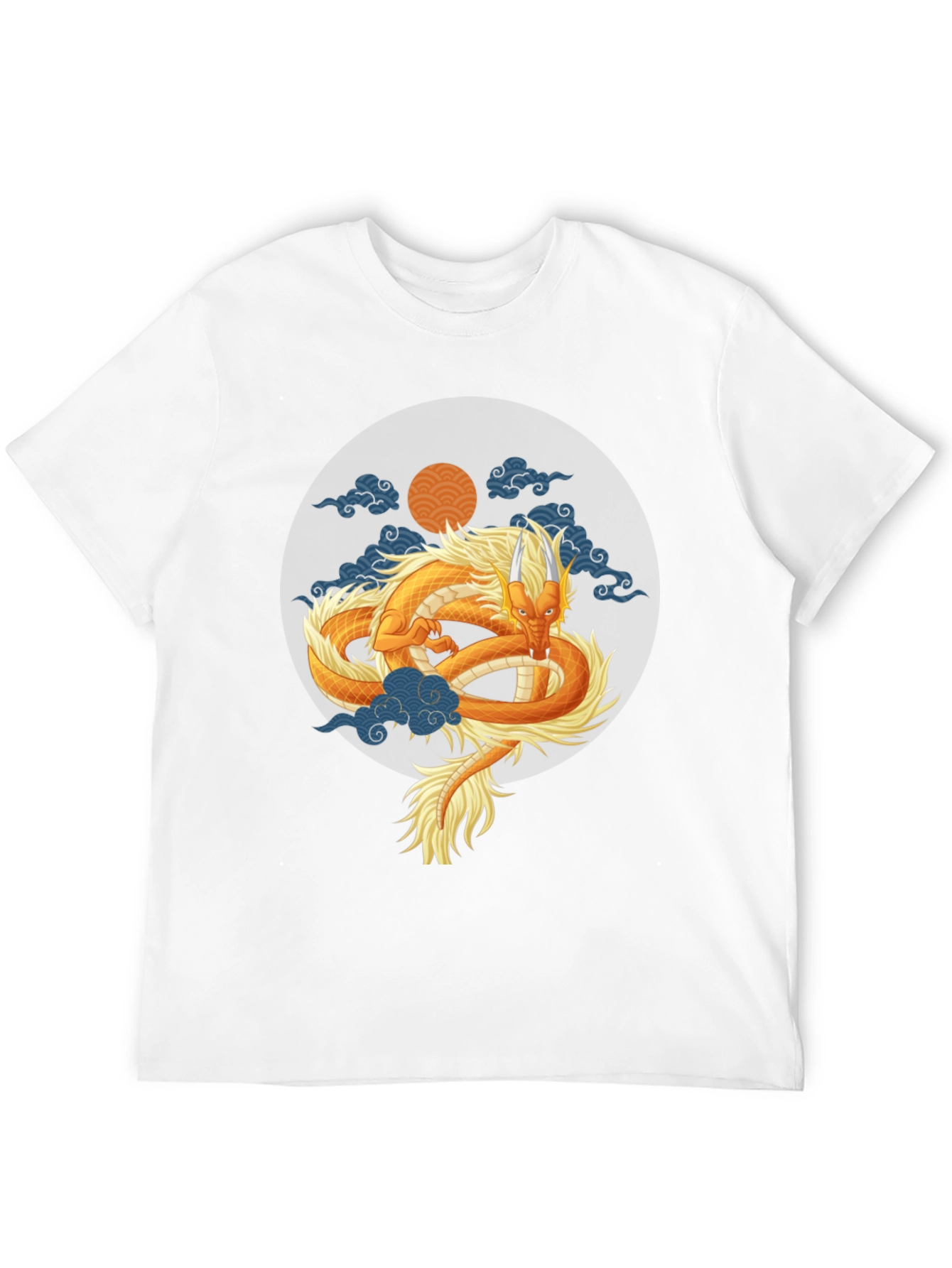 Dragon Graphic Tee - Eastern Style