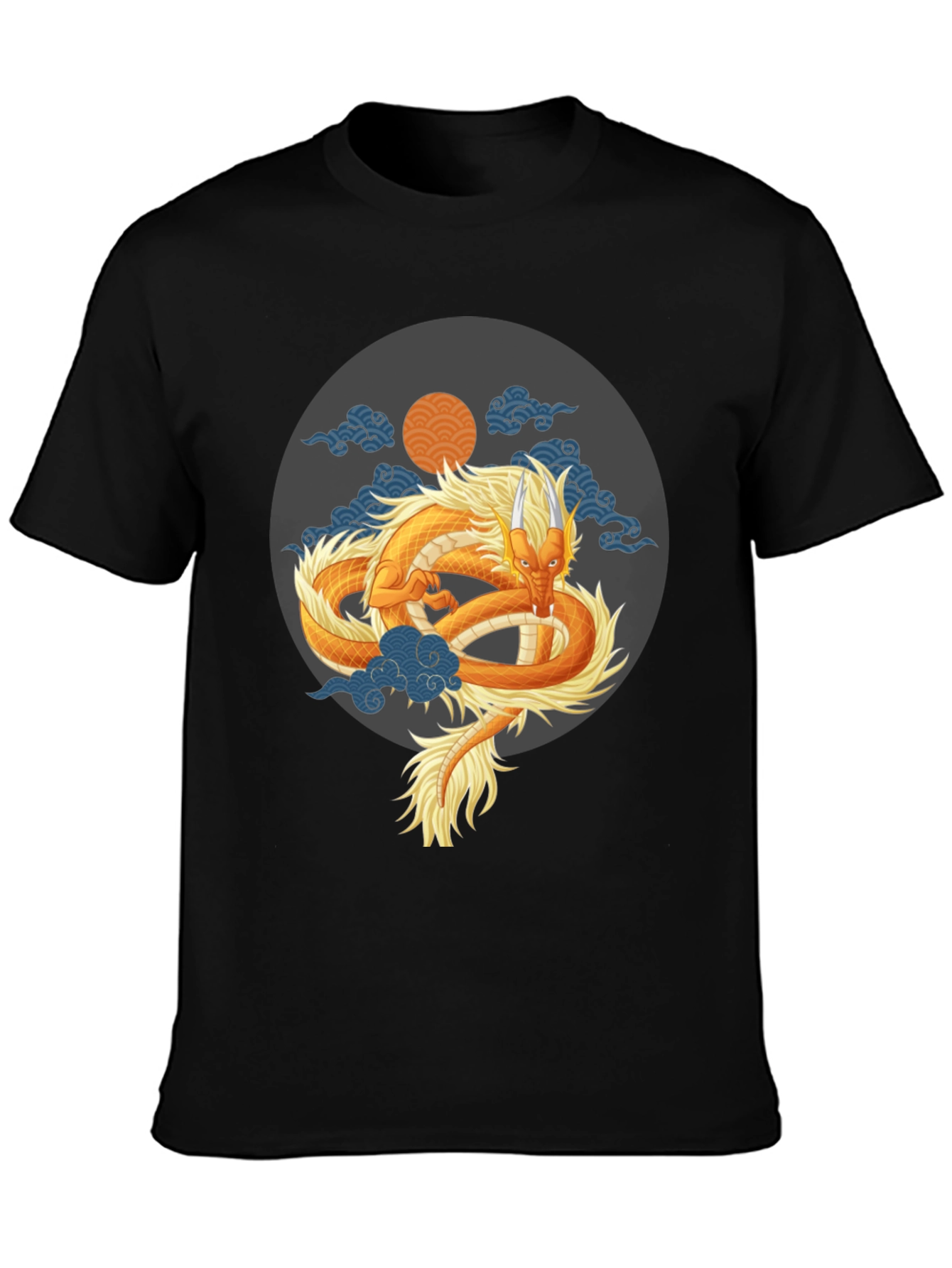 Dragon Graphic Tee - Eastern Style