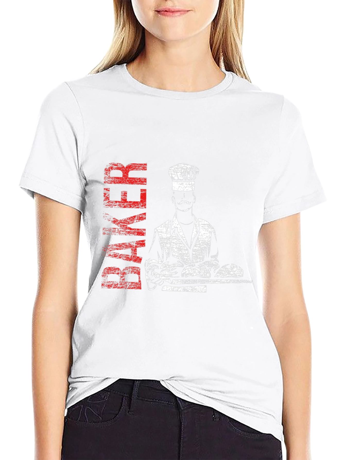 Baker Graphic Tee - Cool Chef T-Shirt