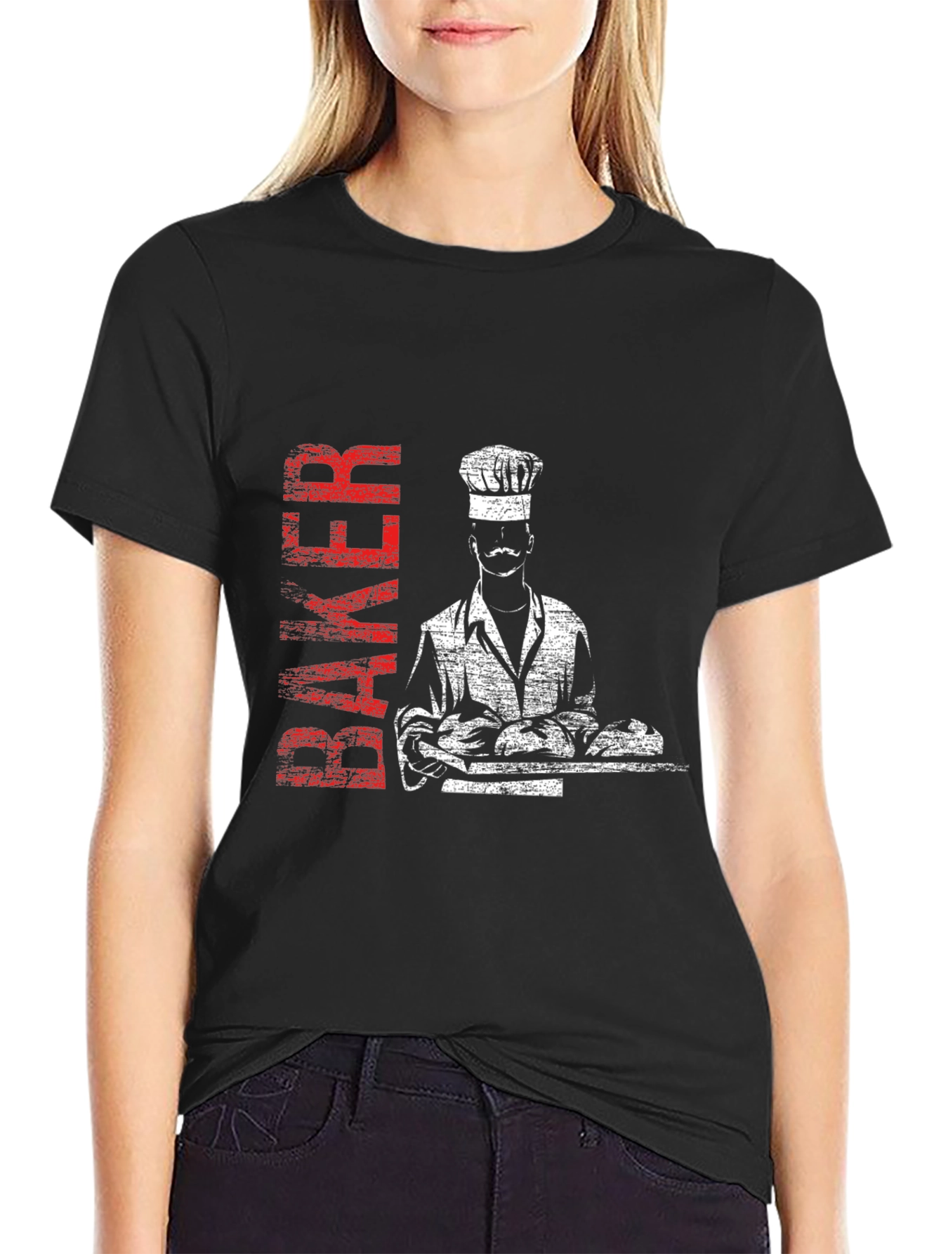 Baker Graphic Tee - Cool Chef T-Shirt
