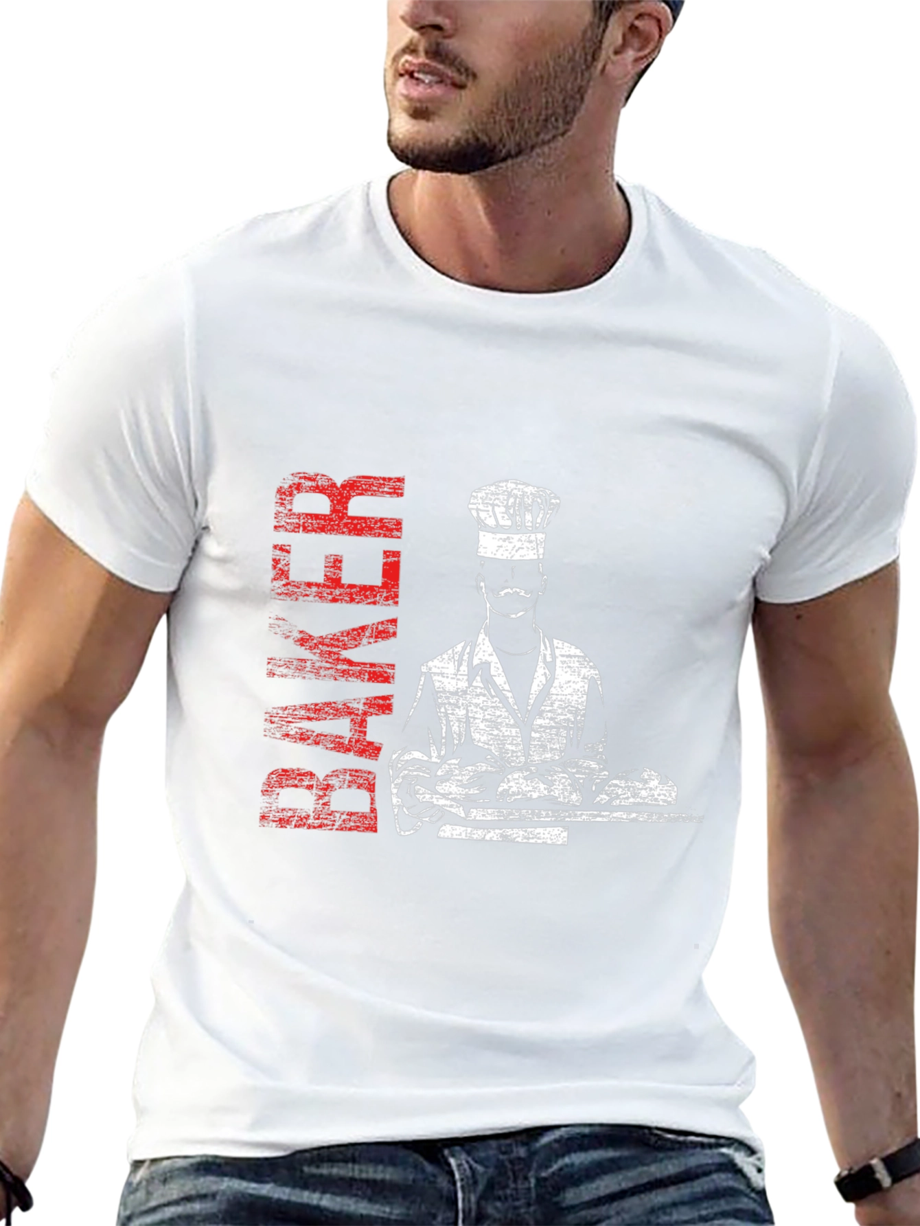 Baker Graphic Tee - Cool Chef T-Shirt