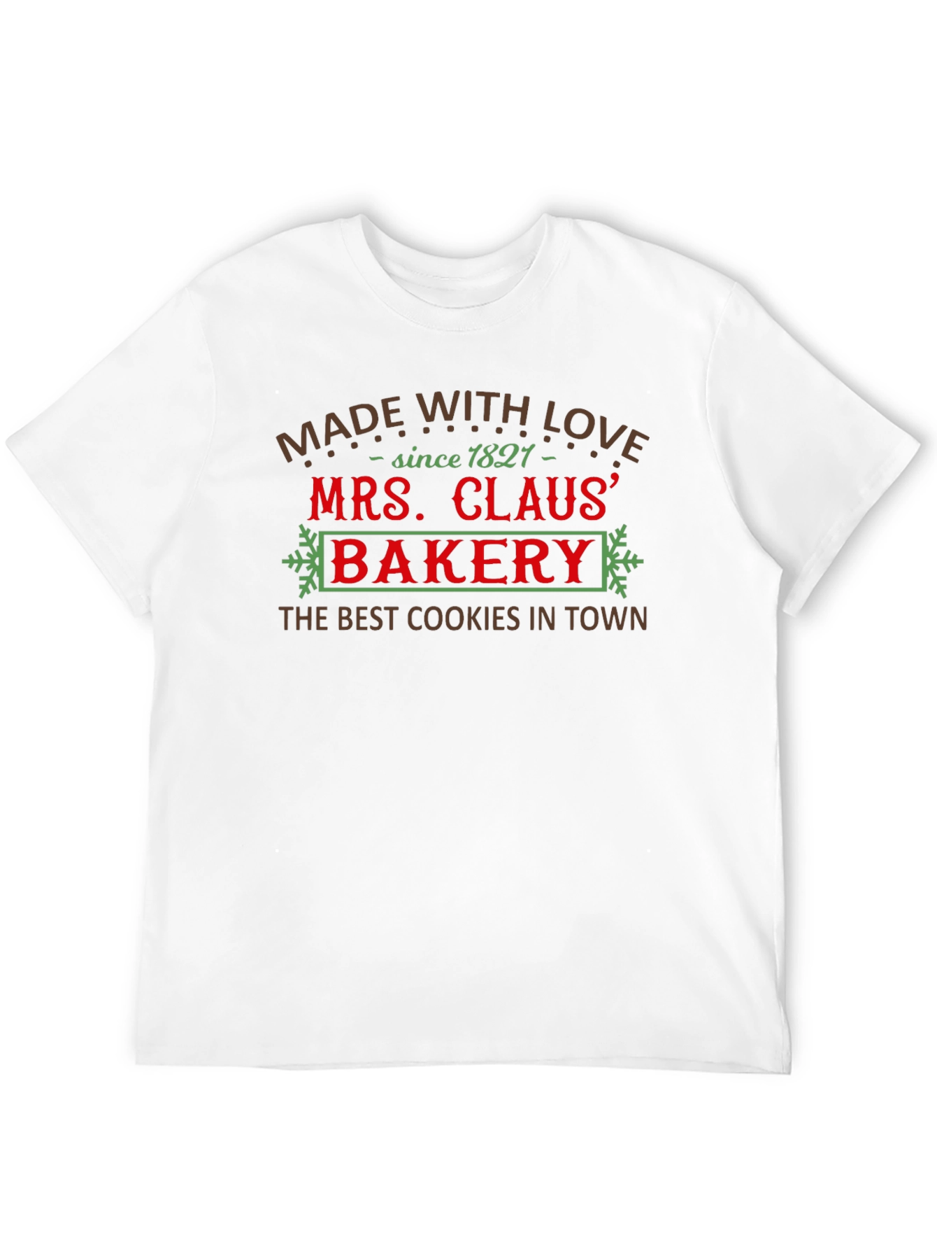 Mrs. Claus Bakery T-Shirt - Made with Love