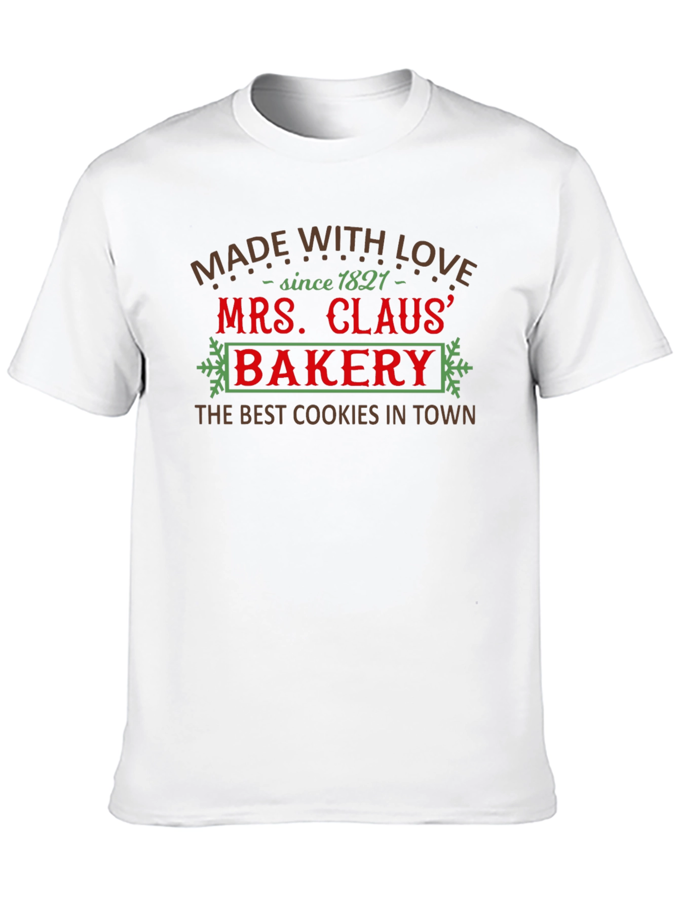 Mrs. Claus Bakery T-Shirt - Made with Love