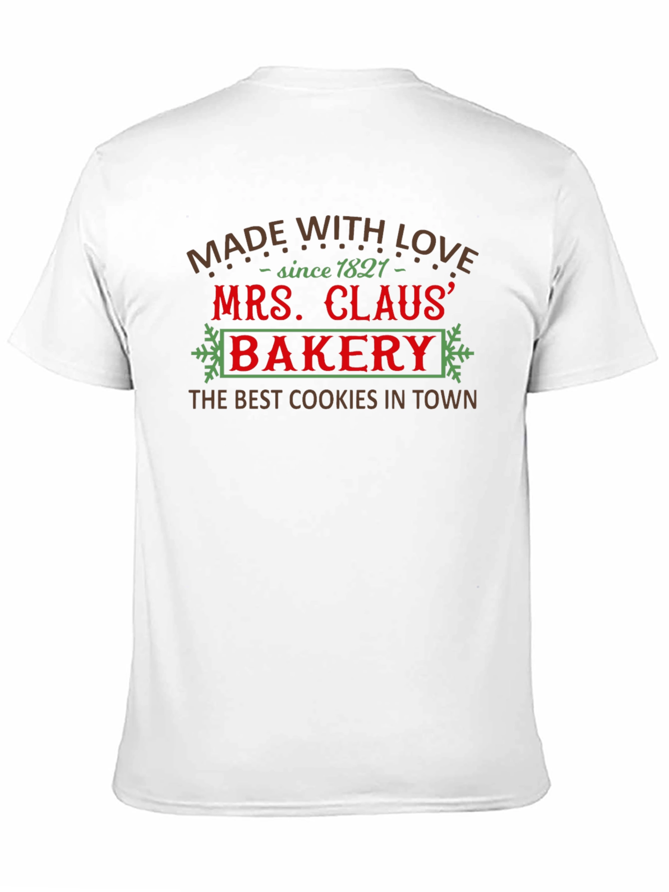 Mrs. Claus Bakery T-Shirt - Made with Love