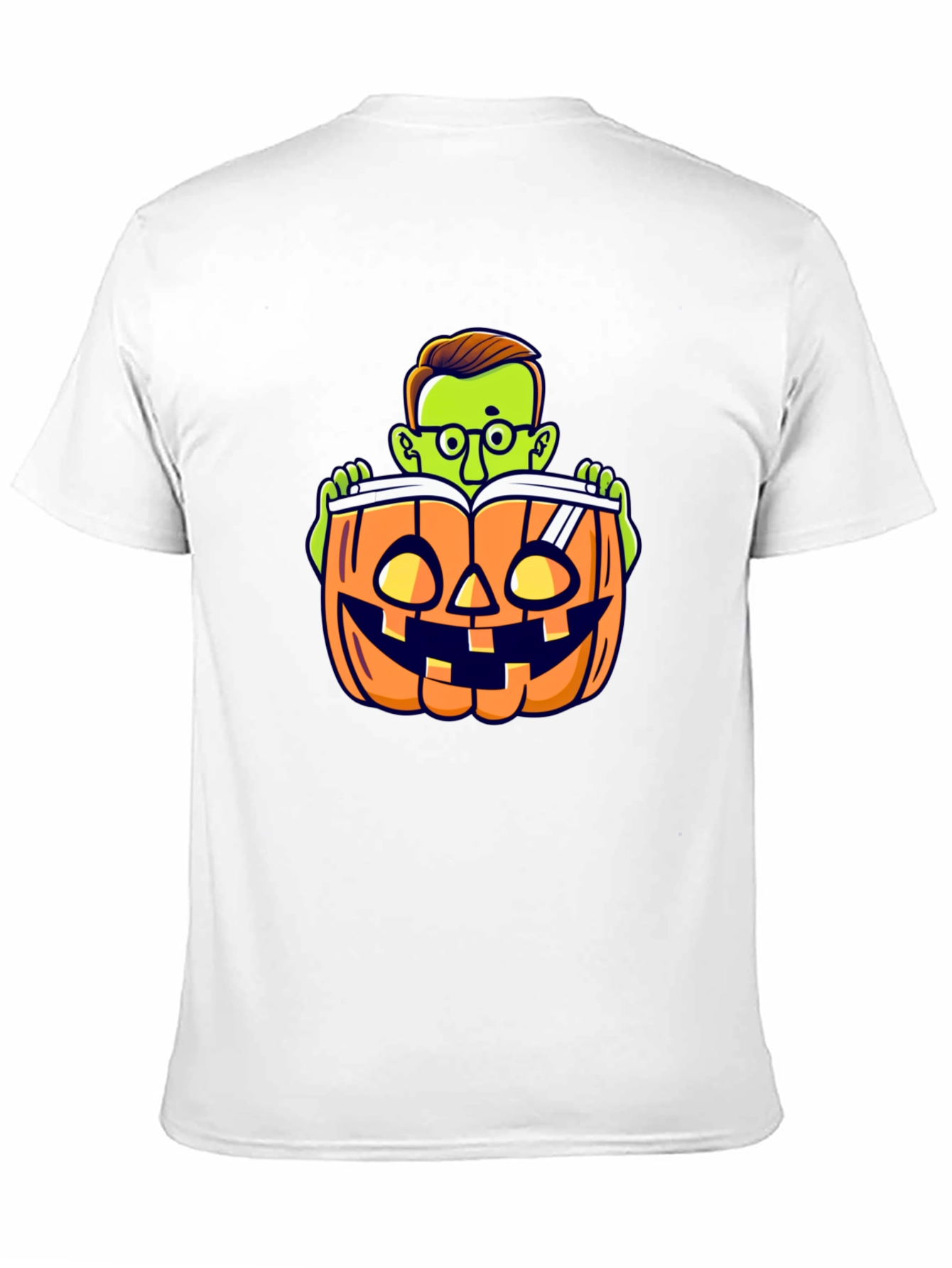 Halloween Reading Pumpkin T-Shirt