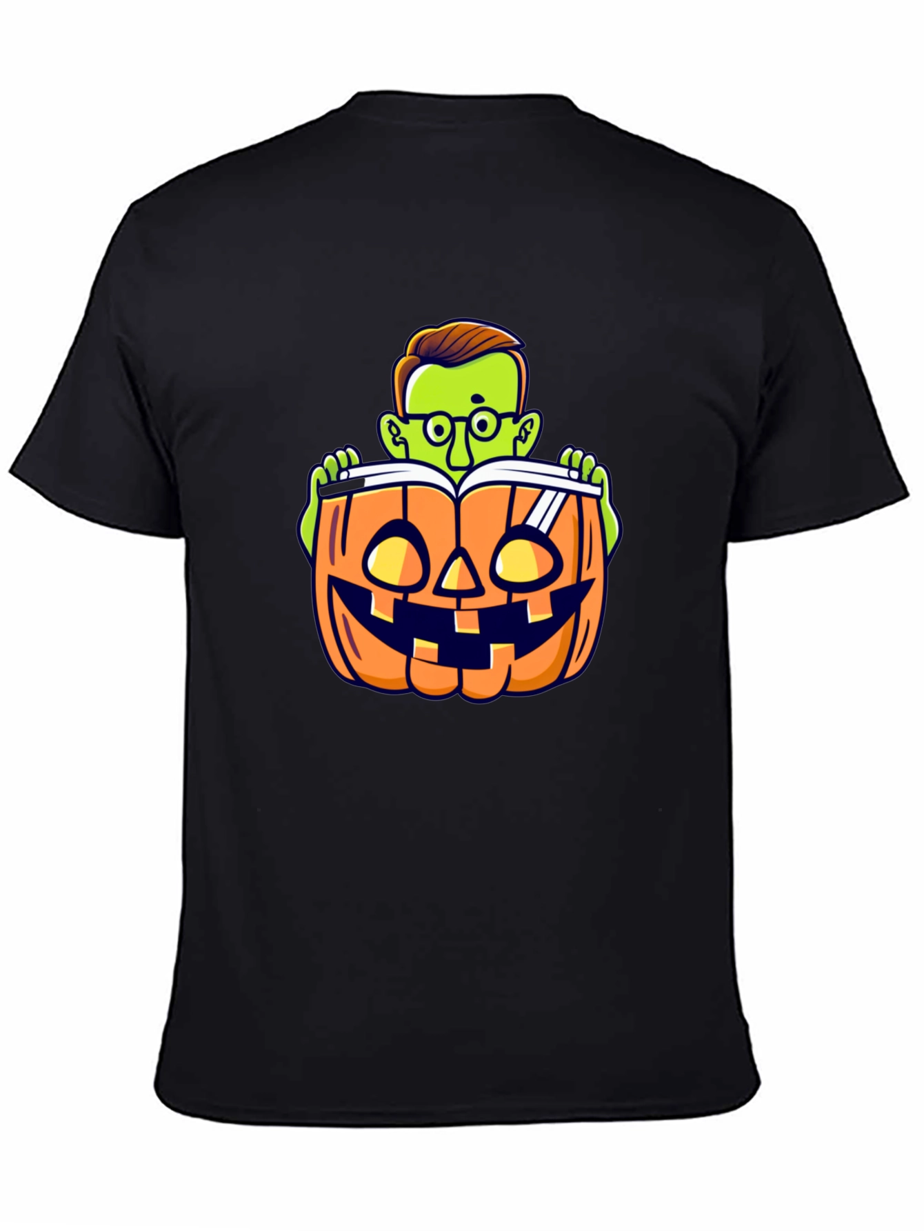 Halloween Reading Pumpkin T-Shirt