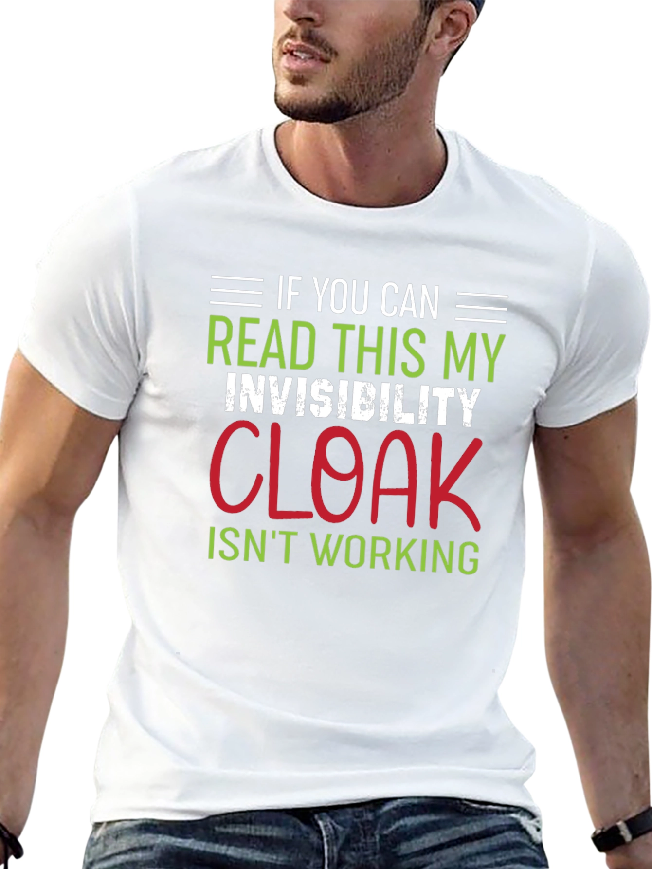 Invisibility Cloak Humor T-Shirt