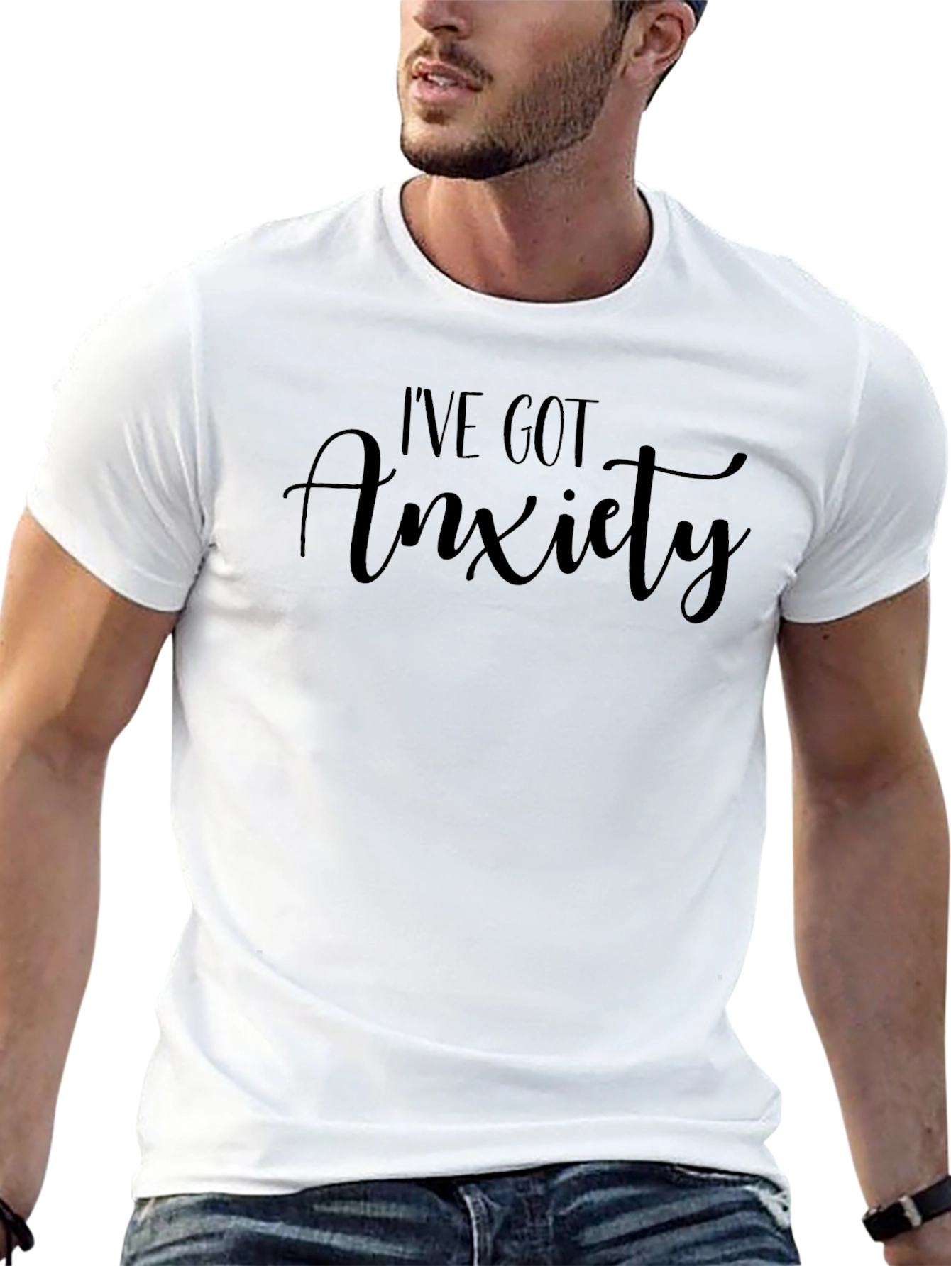 Ive Got Anxiety Black T-Shirt