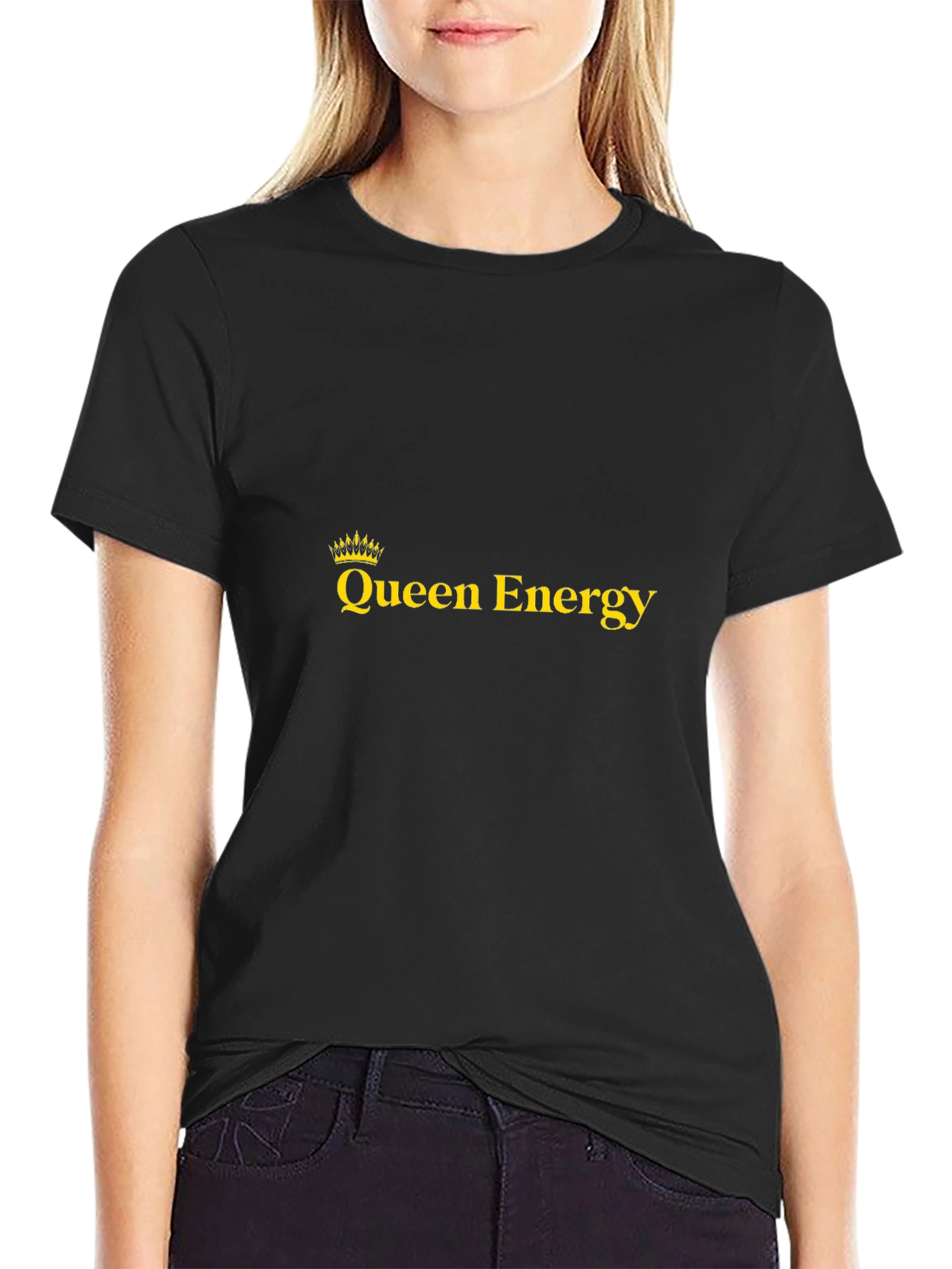 Queen Energy Black T-Shirt