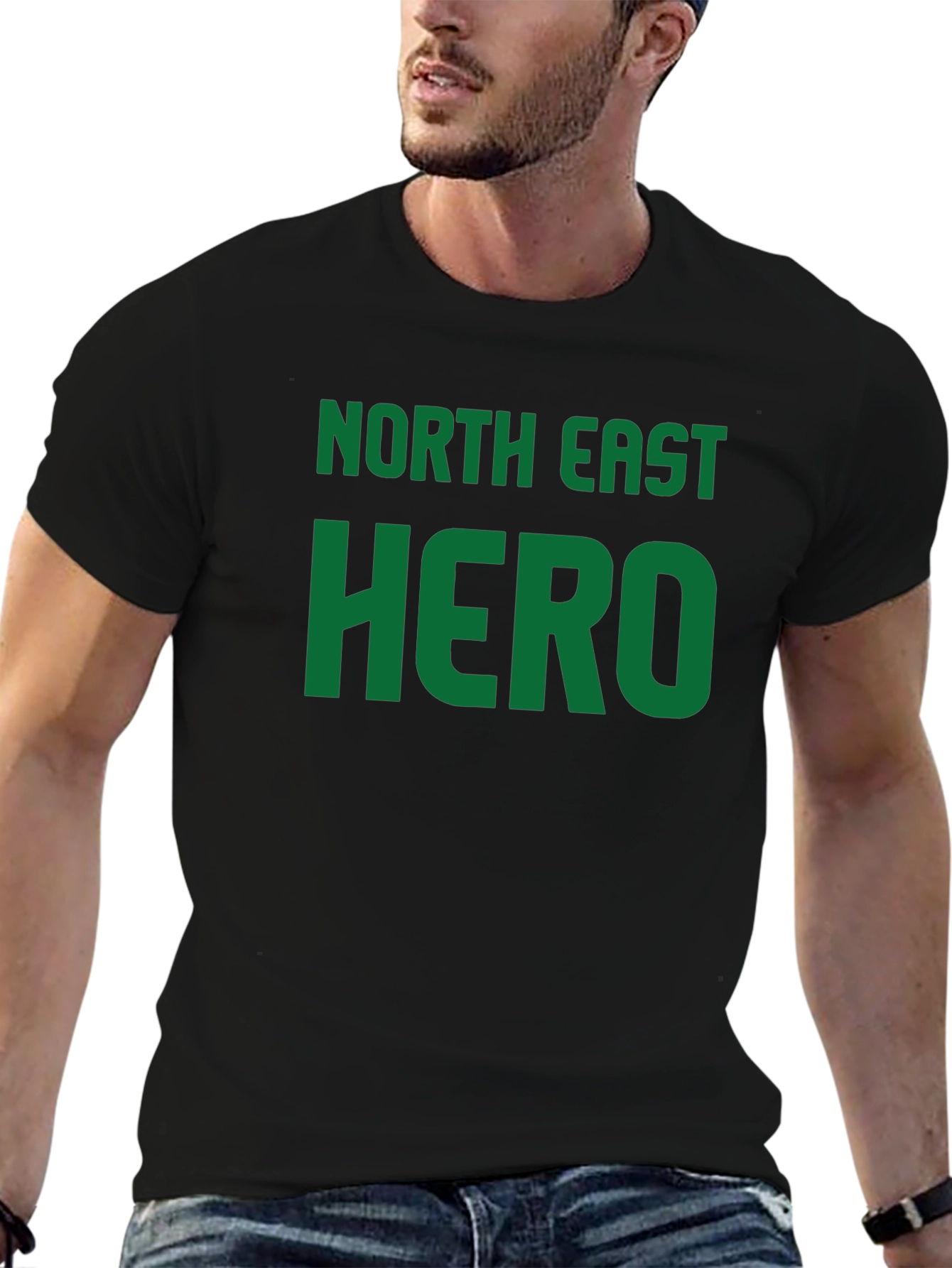 North East Hero Graphic Tee - Black