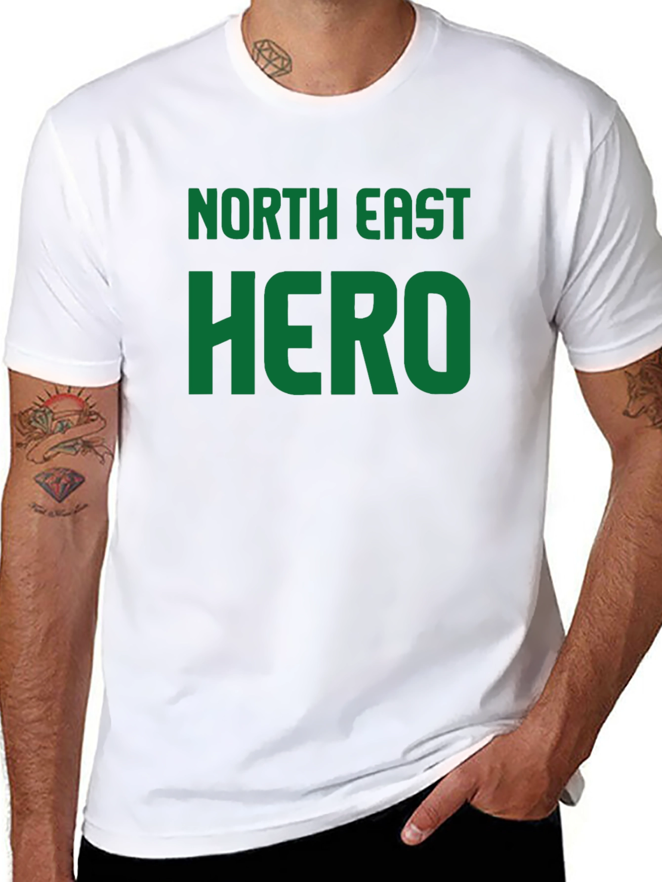North East Hero Graphic Tee - Black