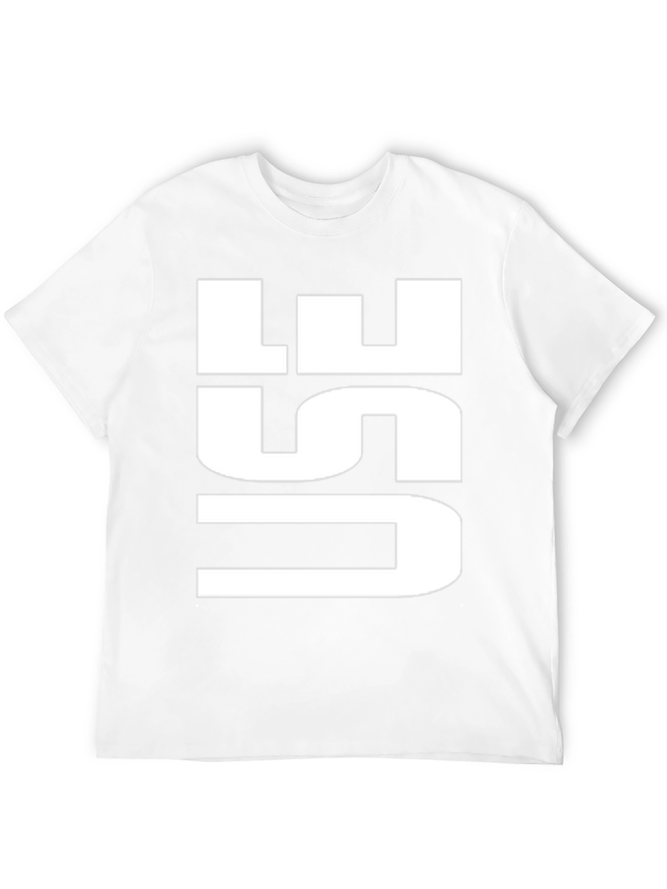 Bold USE Graphic Tee - Black Cotton T-Shirt