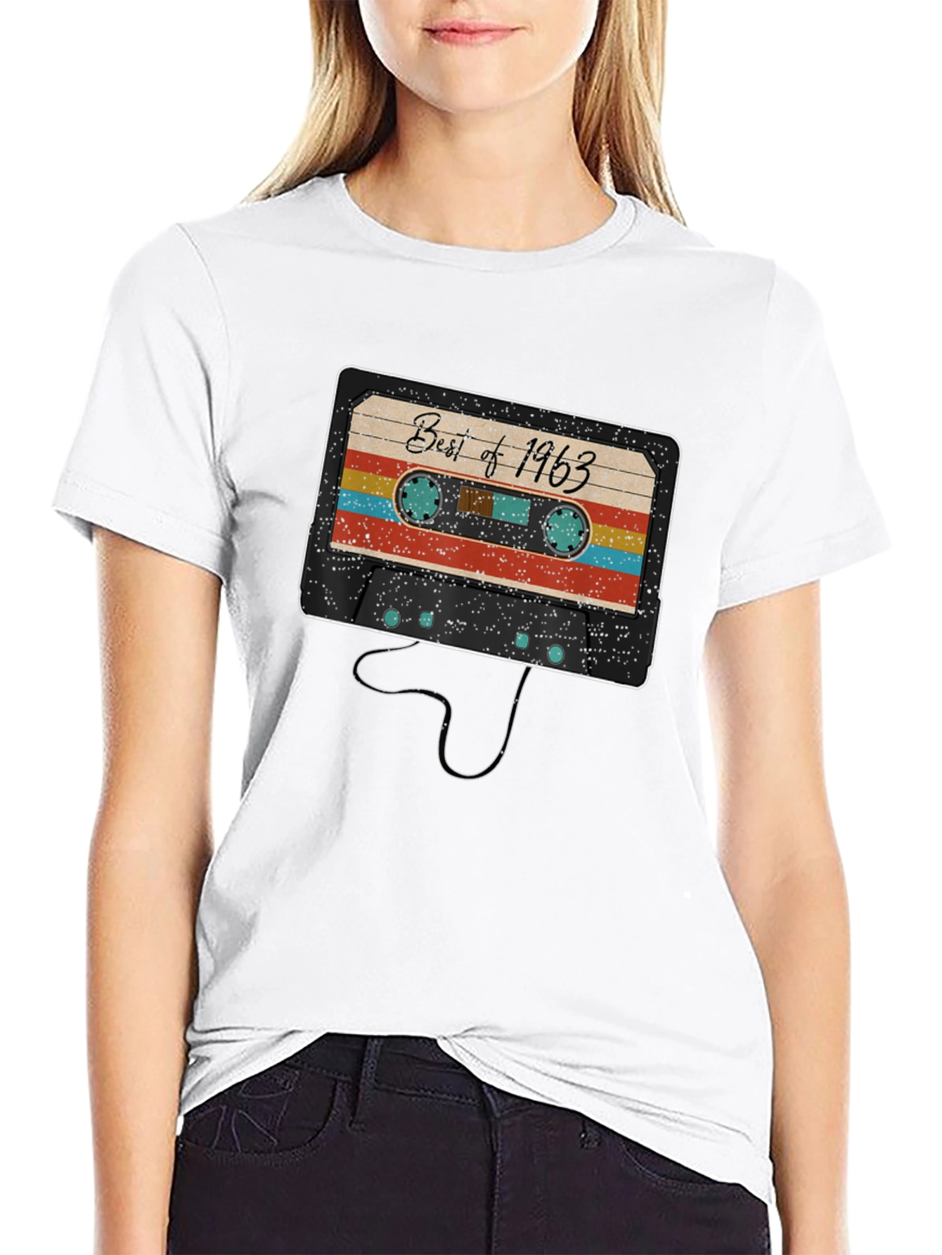 Retro Best of 1963 Cassette Tape Graphic Tee
