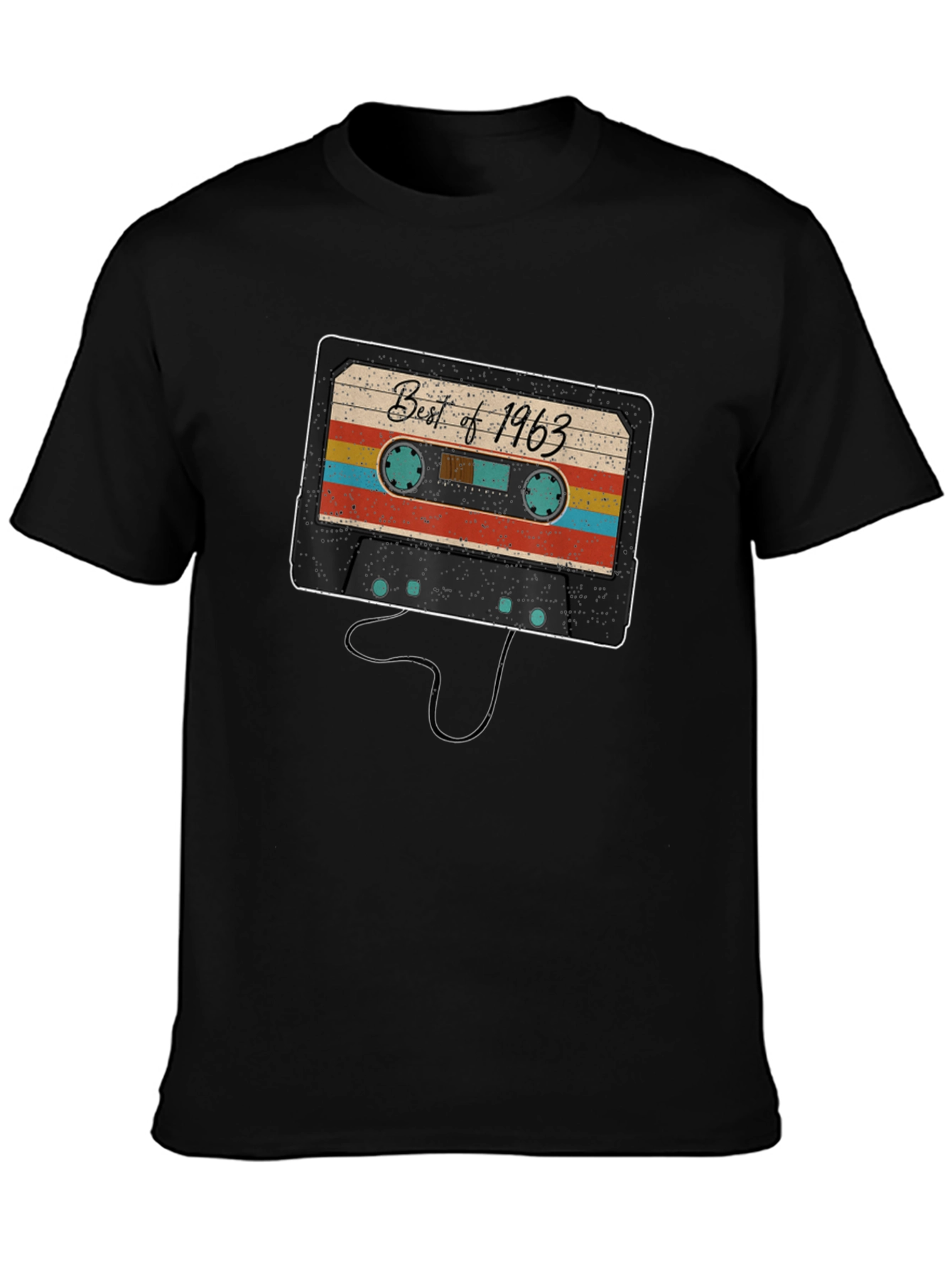Retro Best of 1963 Cassette Tape Graphic Tee
