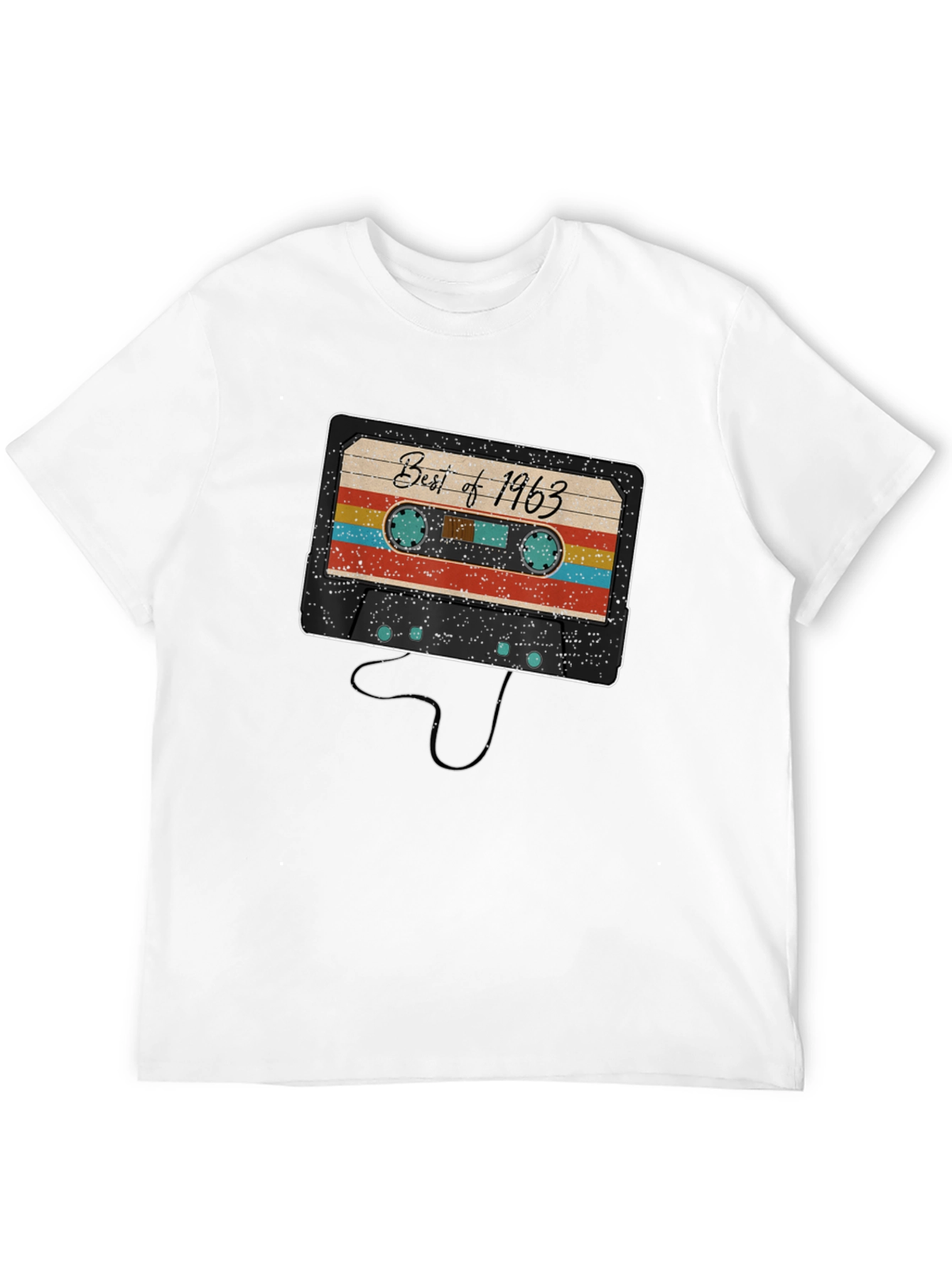 Retro Best of 1963 Cassette Tape Graphic Tee