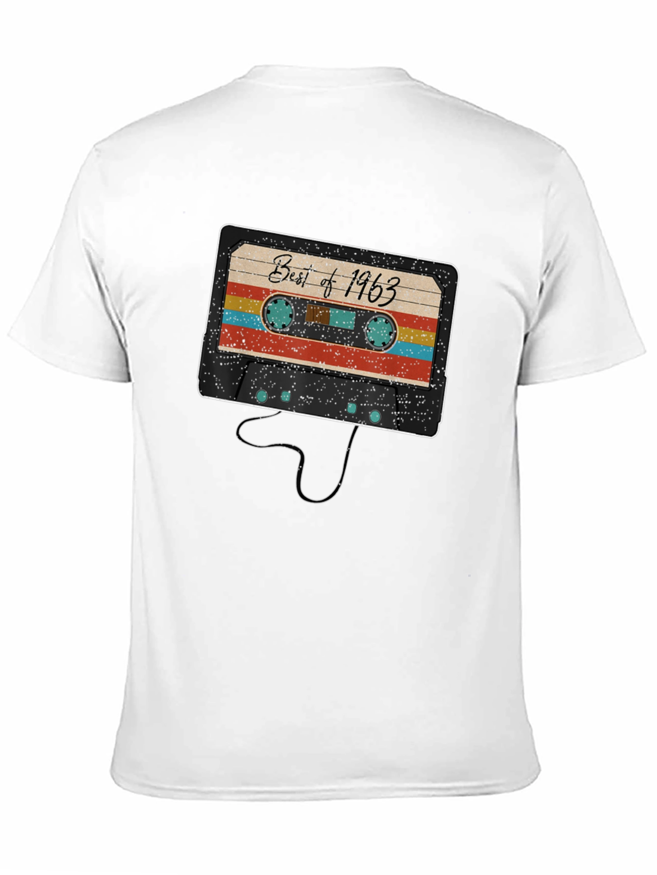 Retro Best of 1963 Cassette Tape Graphic Tee