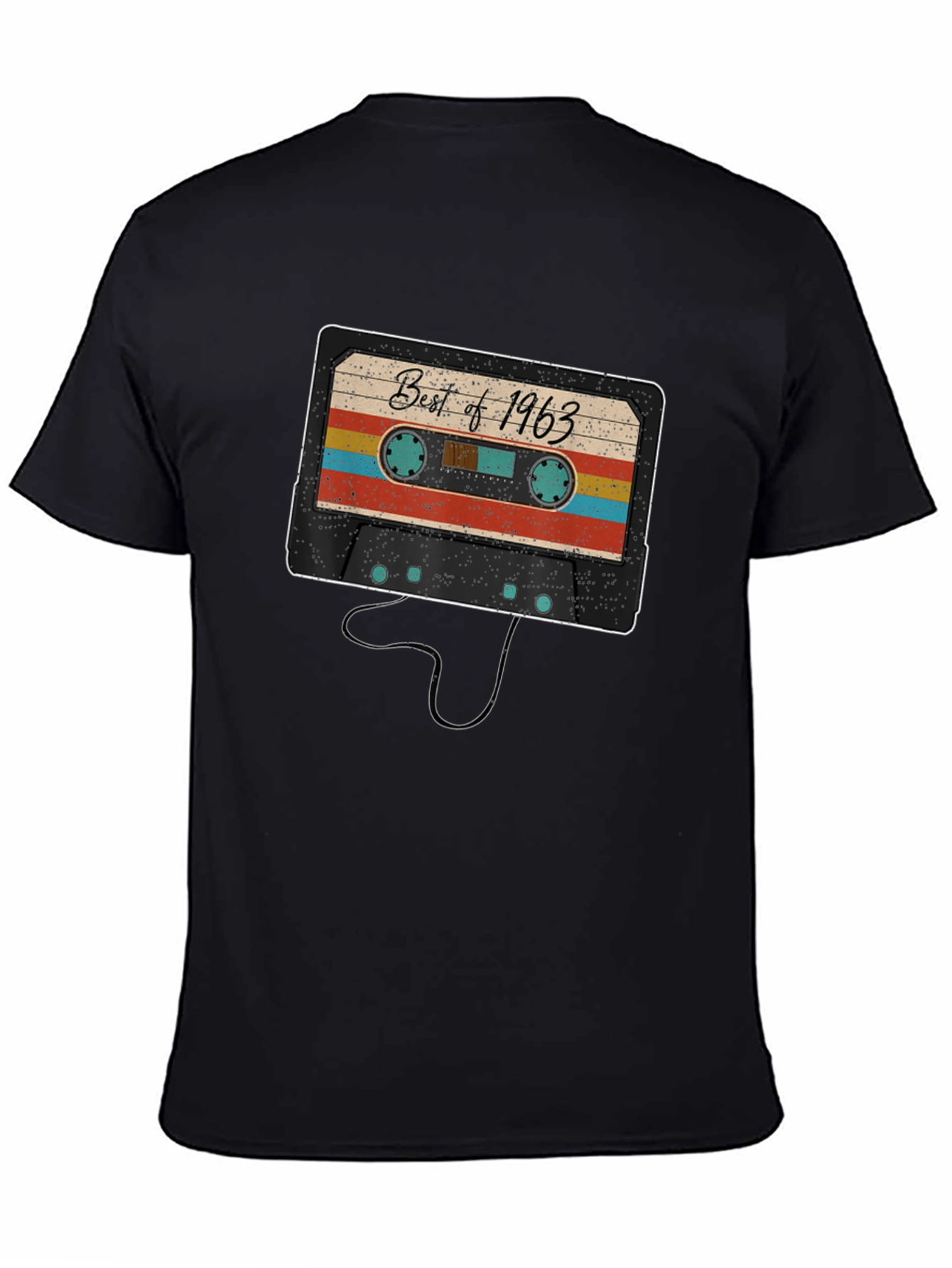 Retro Best of 1963 Cassette Tape Graphic Tee