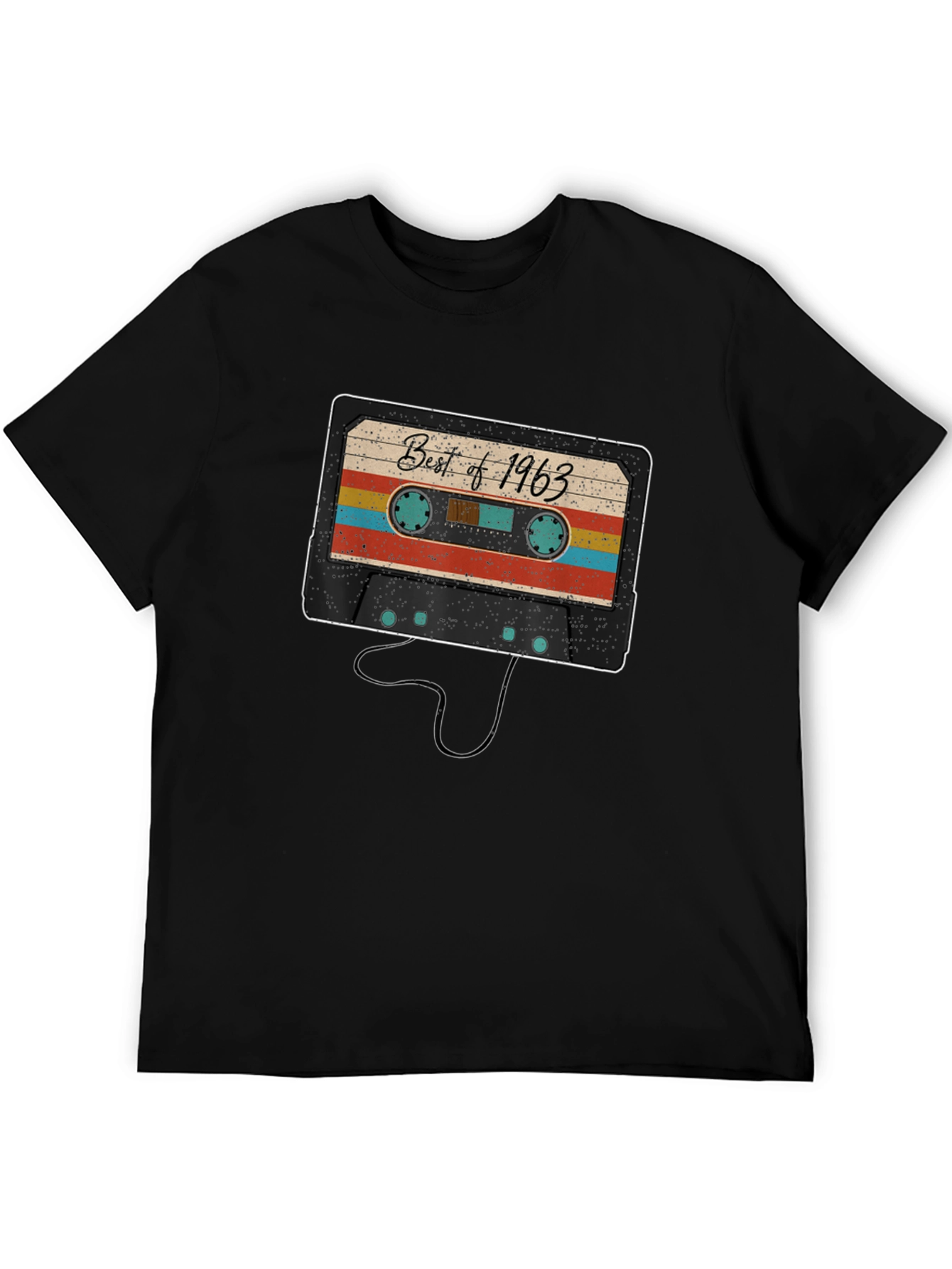 Retro Best of 1963 Cassette Tape Graphic Tee