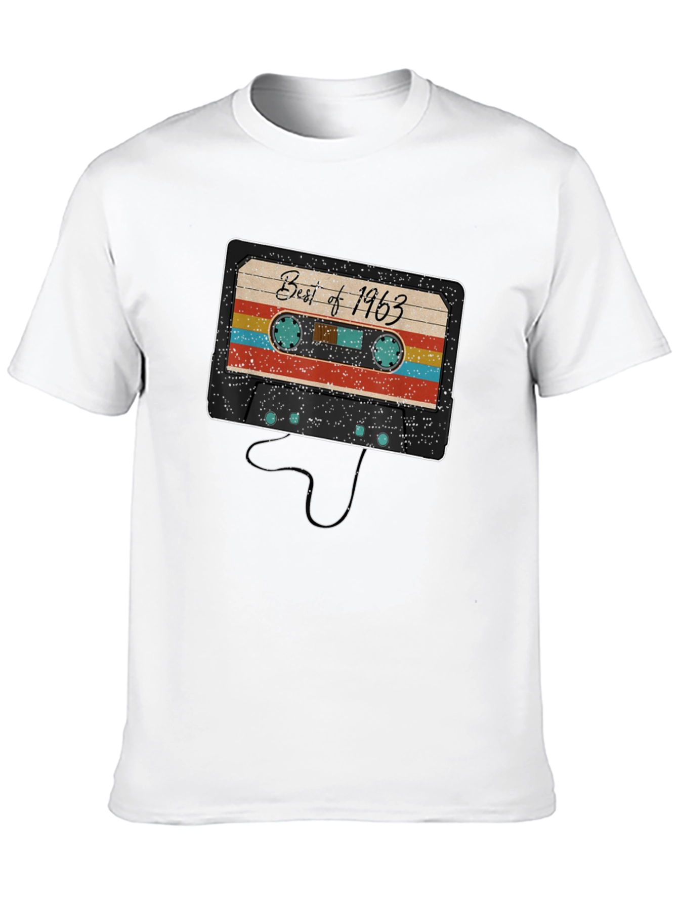 Retro Best of 1963 Cassette Tape Graphic Tee