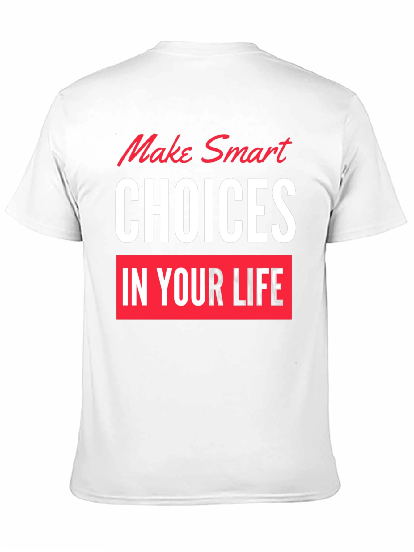 Smart Choices Graphic T-Shirt - Black