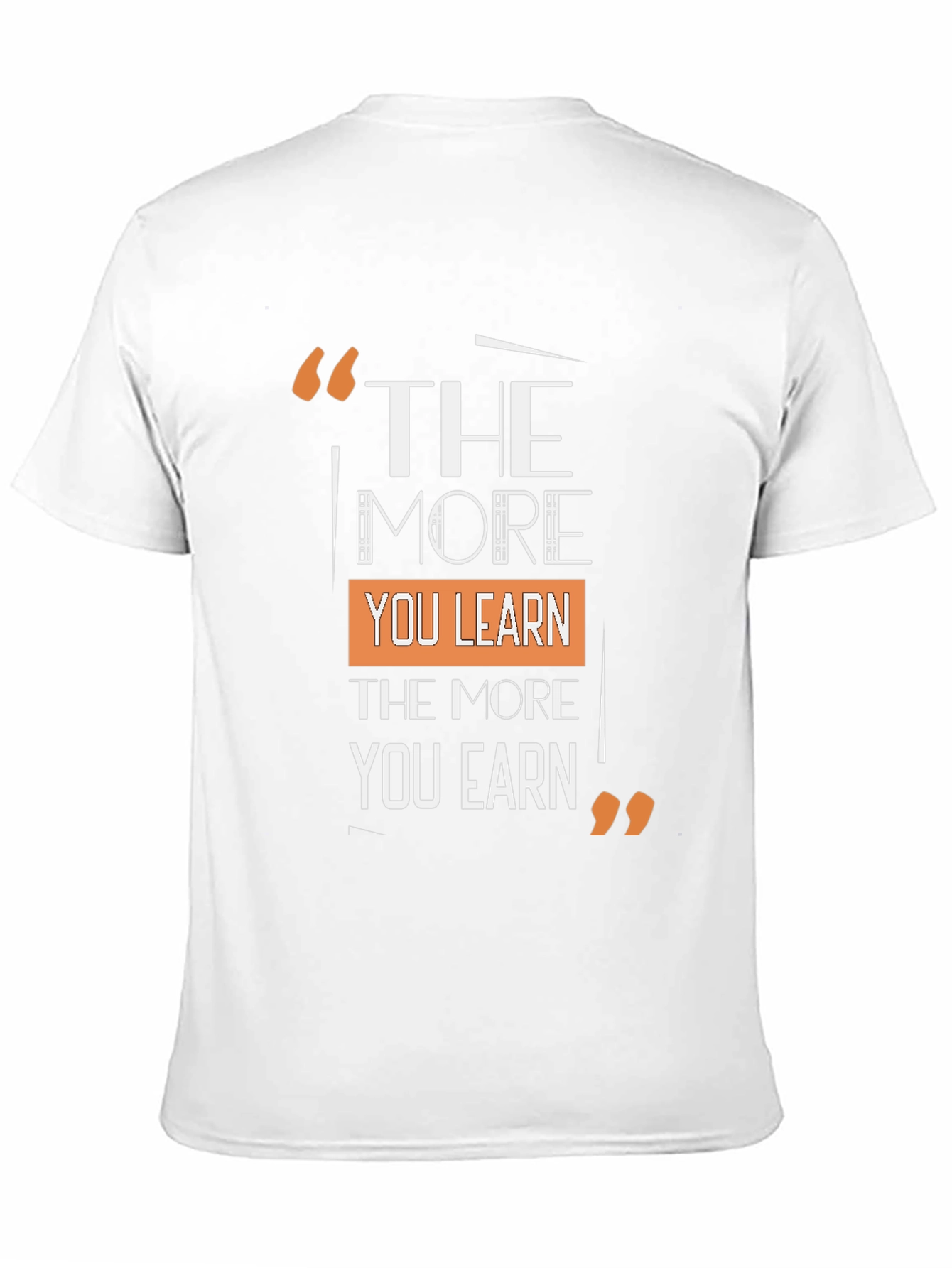 The More You Learn T-Shirt