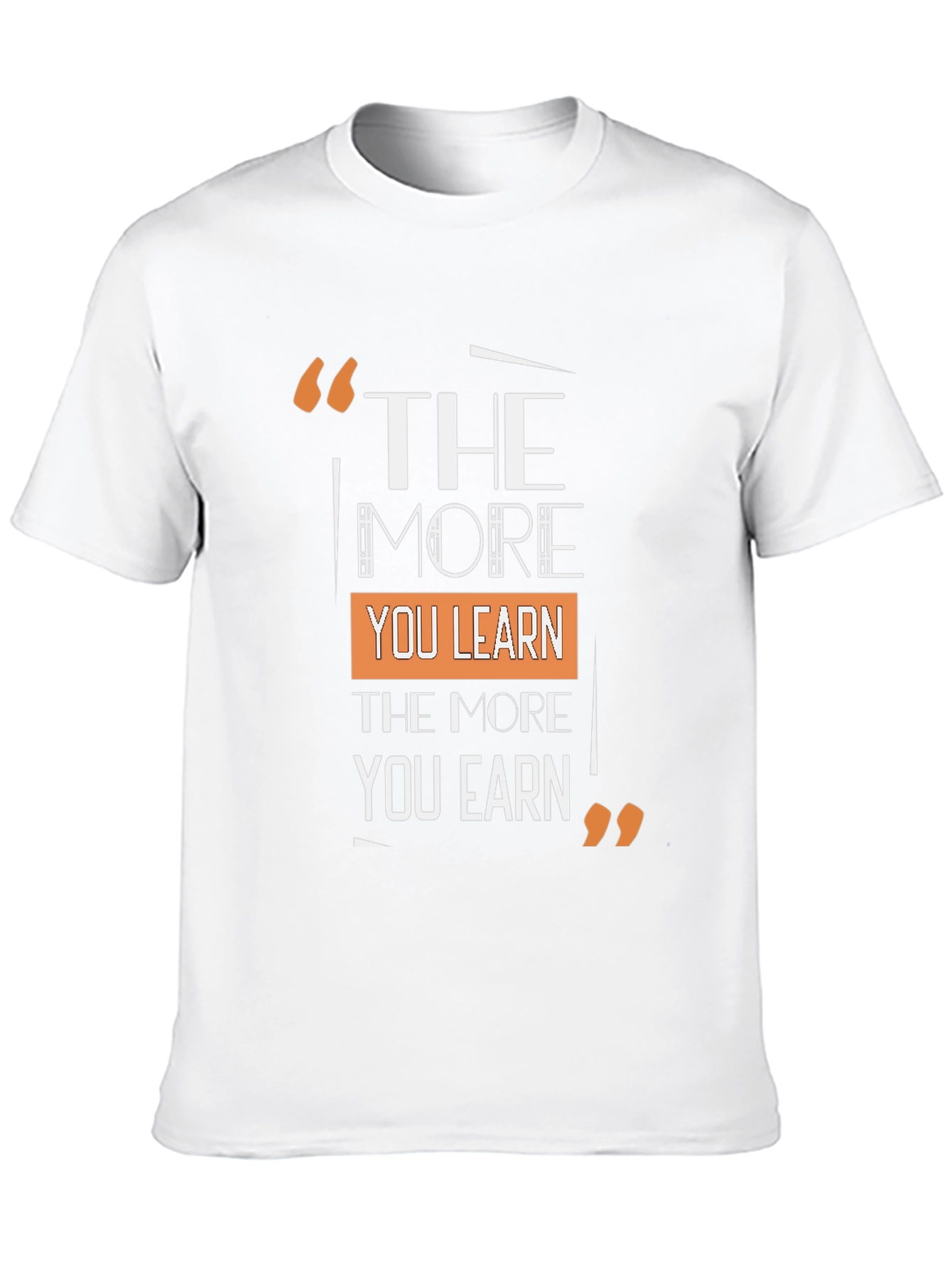 The More You Learn T-Shirt