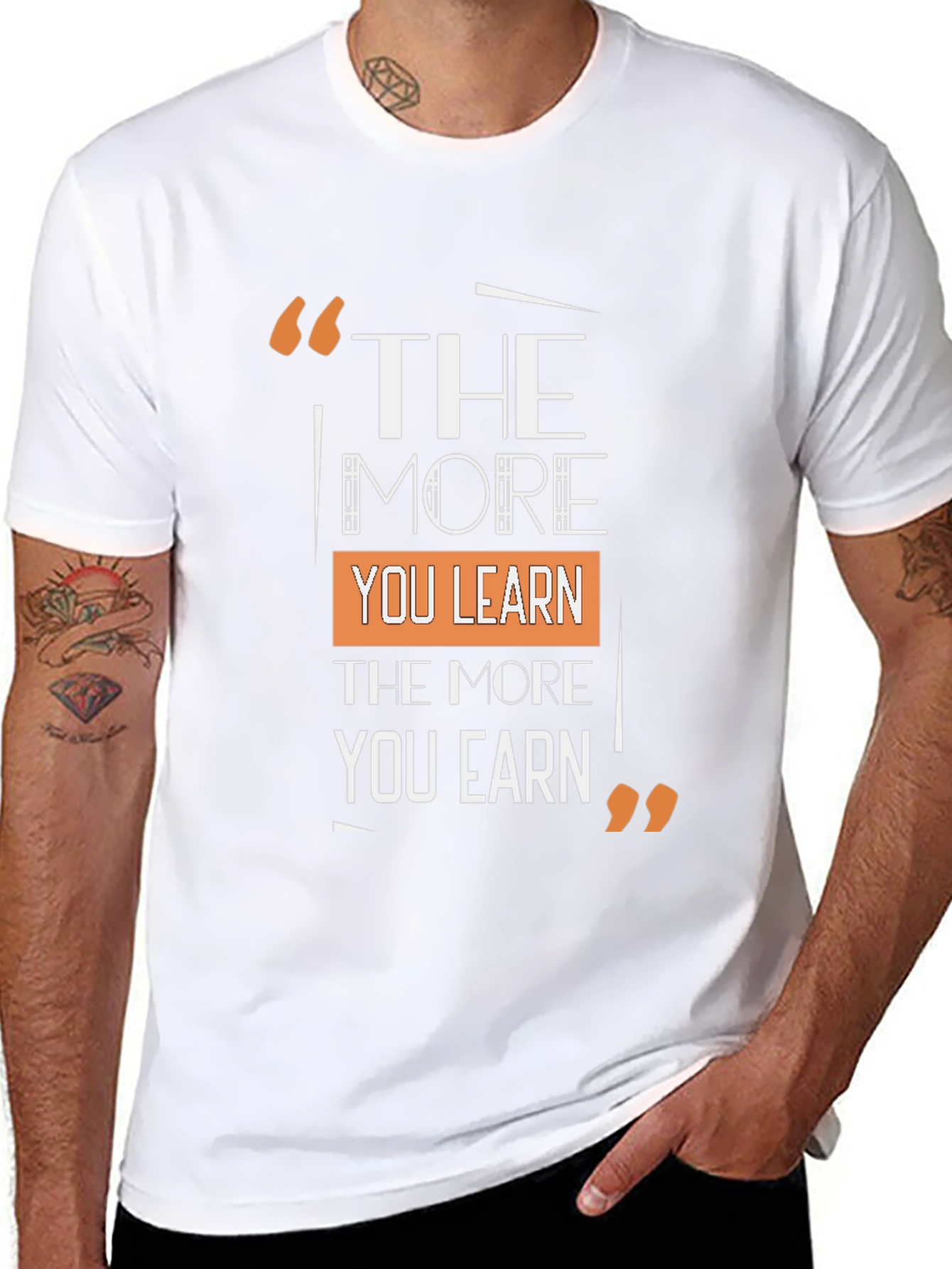 The More You Learn T-Shirt