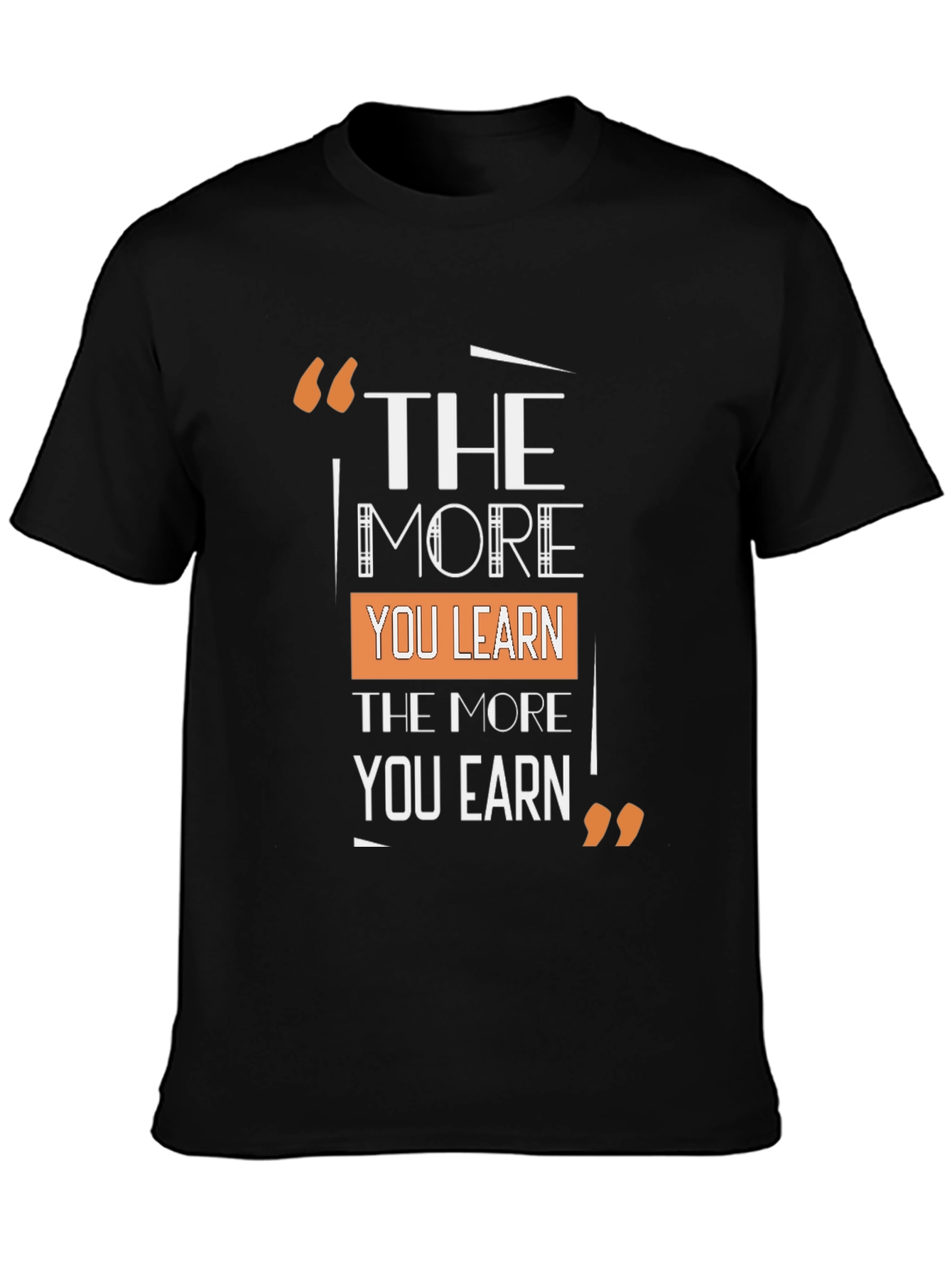 The More You Learn T-Shirt