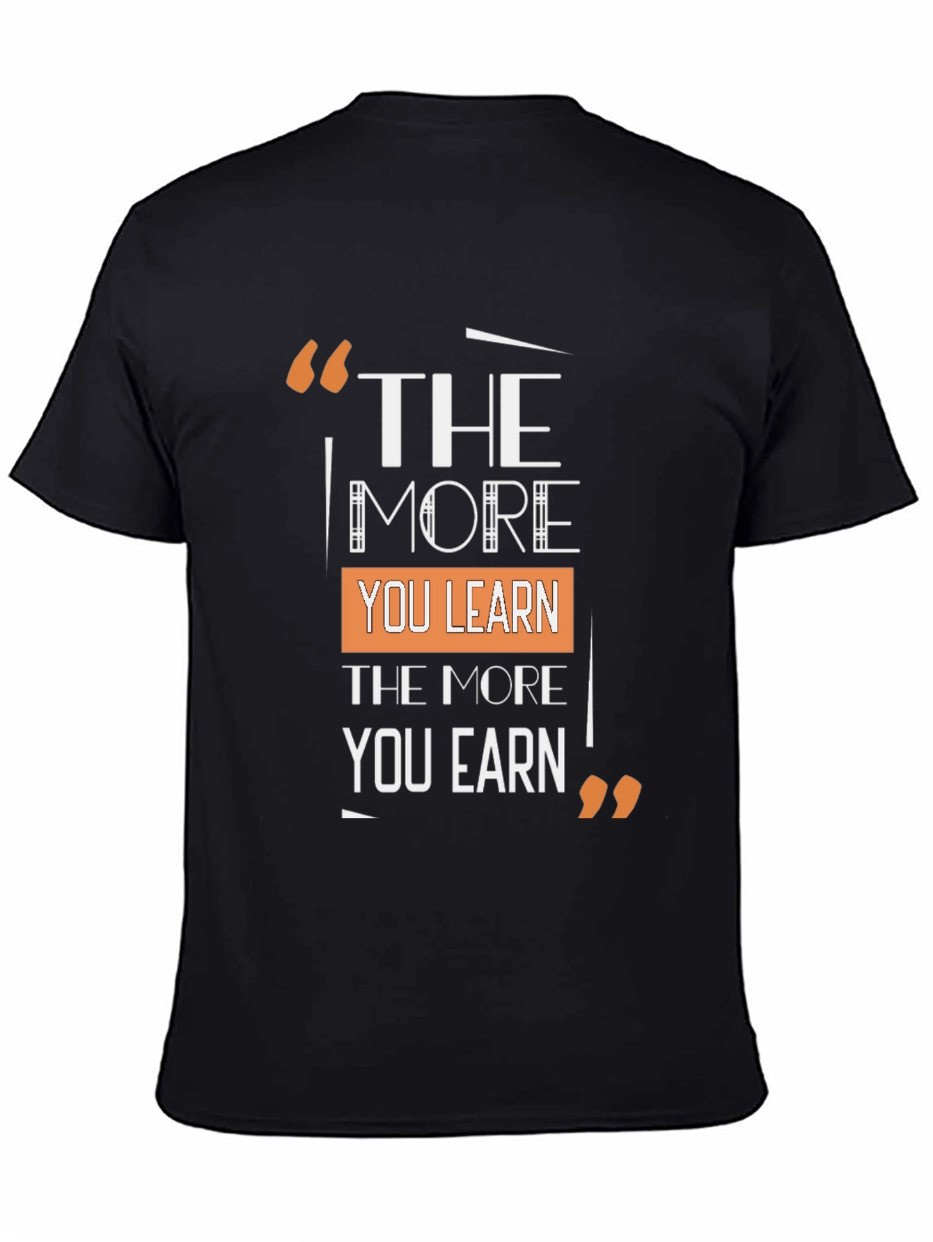 The More You Learn T-Shirt