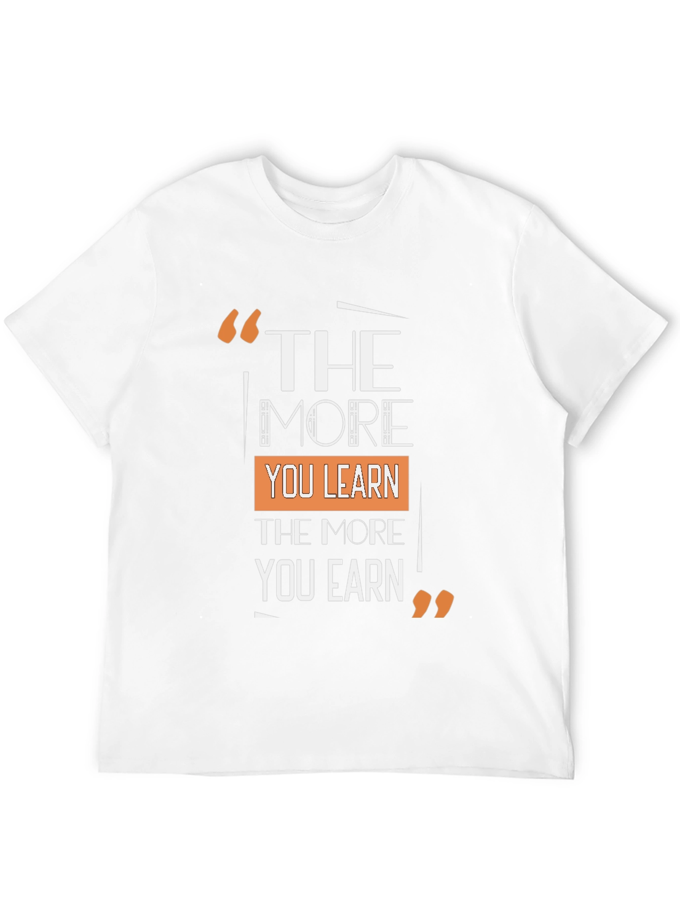 The More You Learn T-Shirt