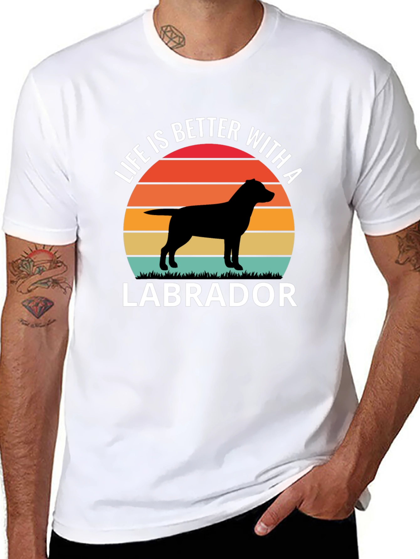Life is Better with a Labrador T-Shirt