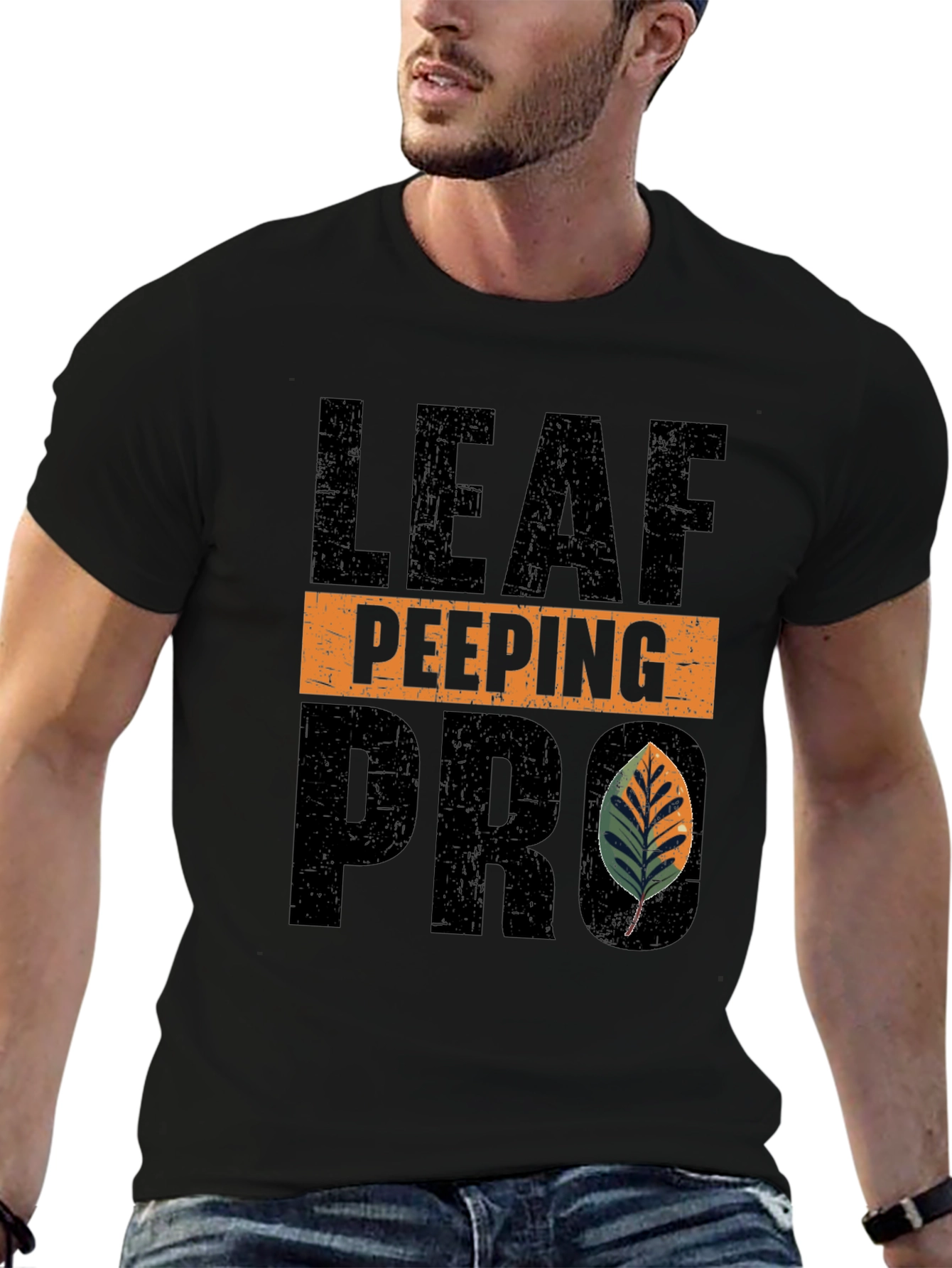 Leaf Peeping Pro T-Shirt Fall Apparel