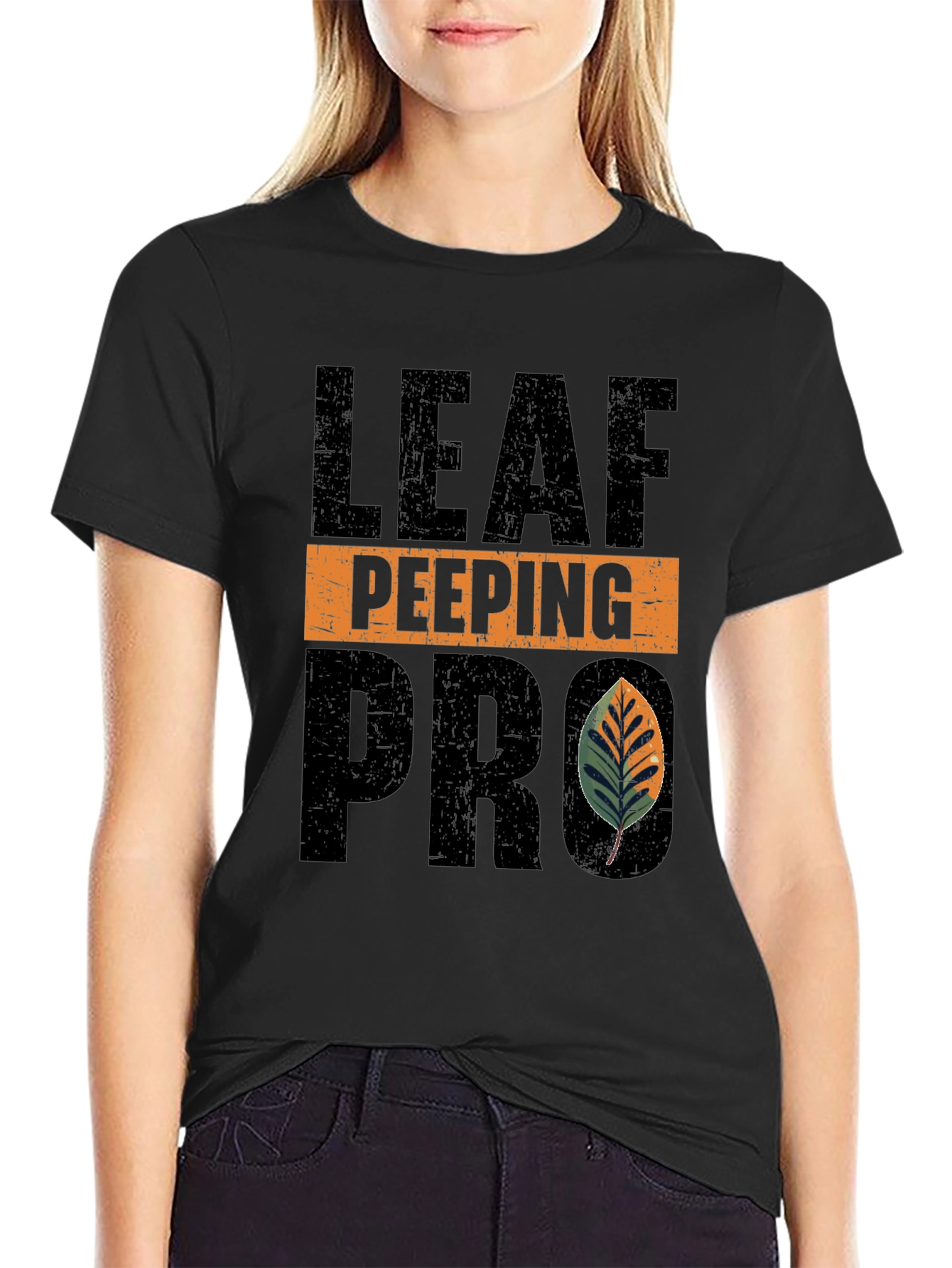 Leaf Peeping Pro T-Shirt Fall Apparel