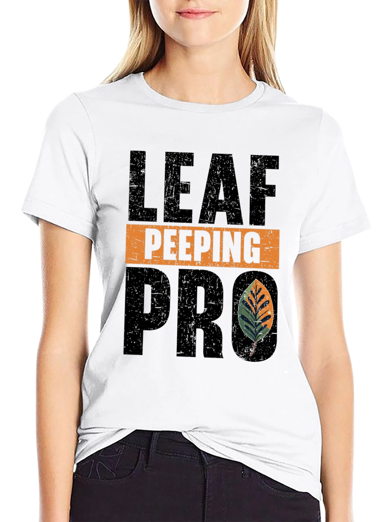 Leaf Peeping Pro T-Shirt Fall Apparel
