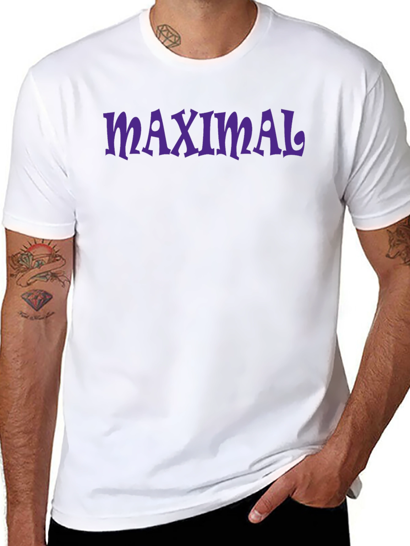 Maximal Graphic Tee - Retro Style