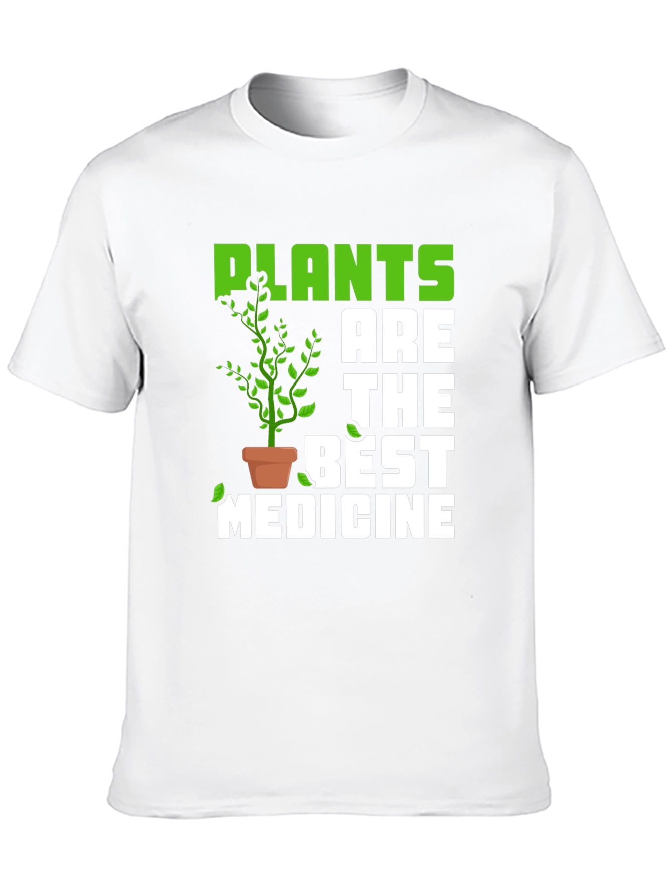 Plants are the Best Medicine Graphic T-Shirt