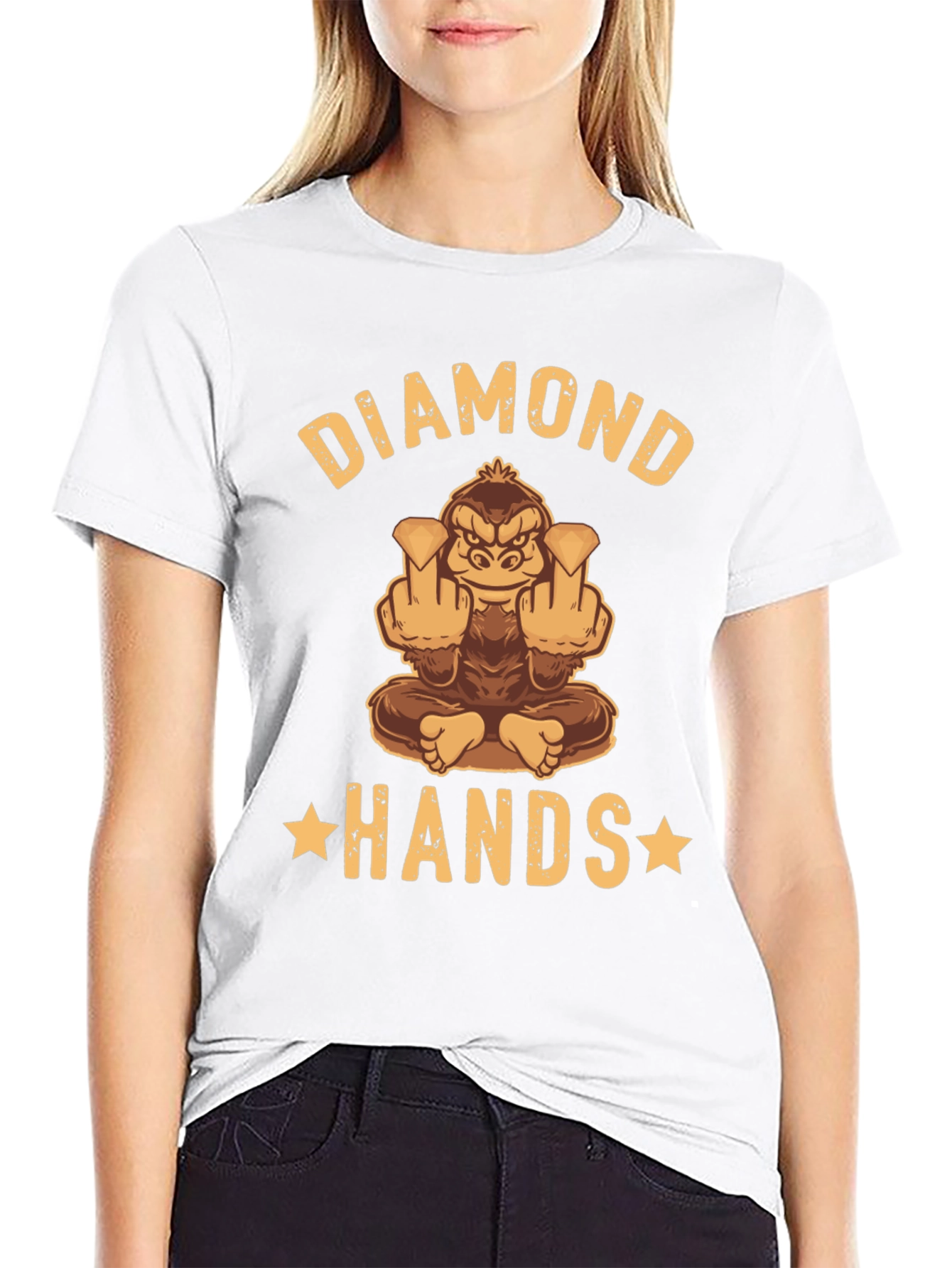 Diamond Hands T-Shirt - Ape Investor