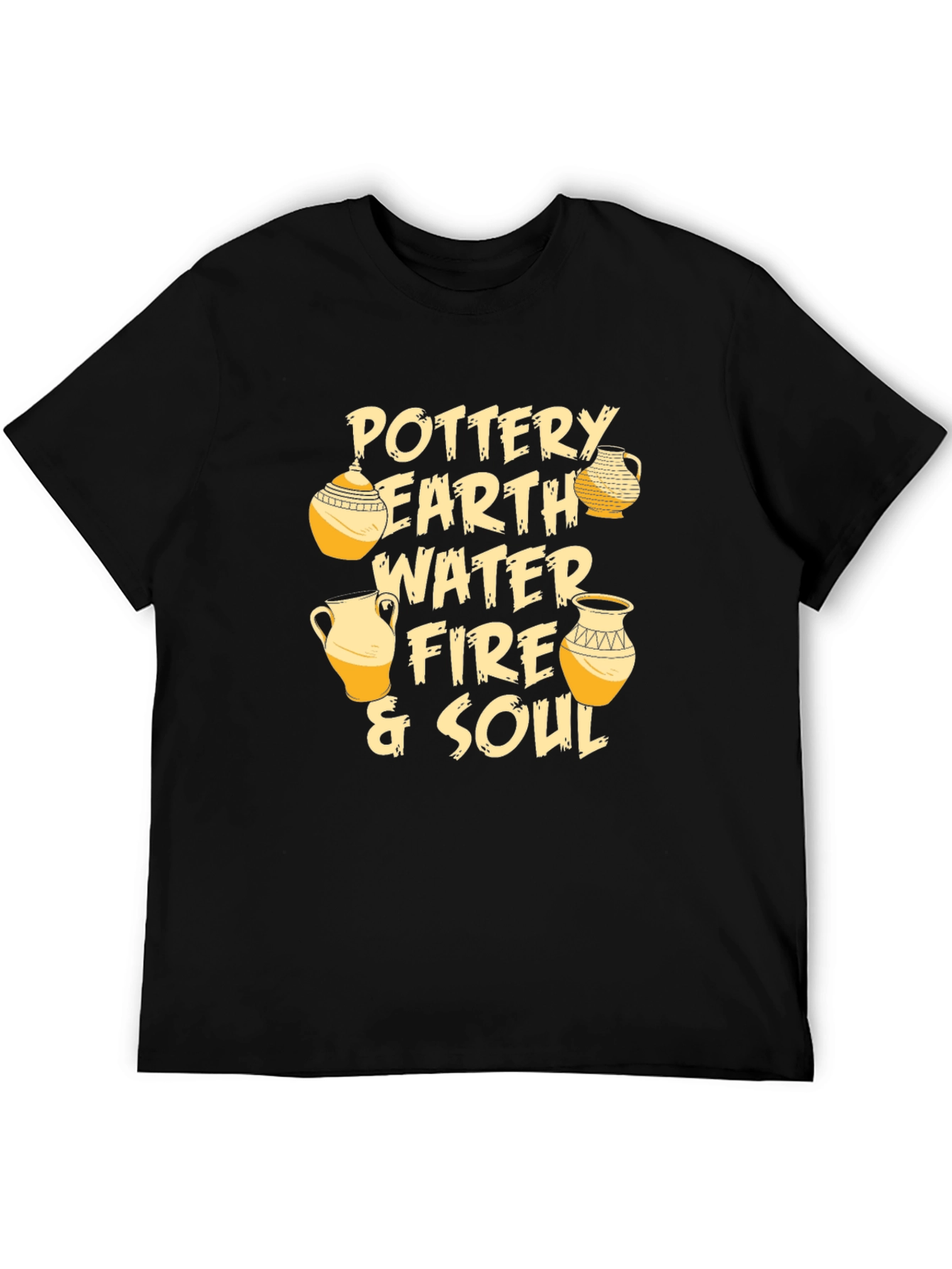 Pottery Earth Fire & Soul Graphic T-Shirt