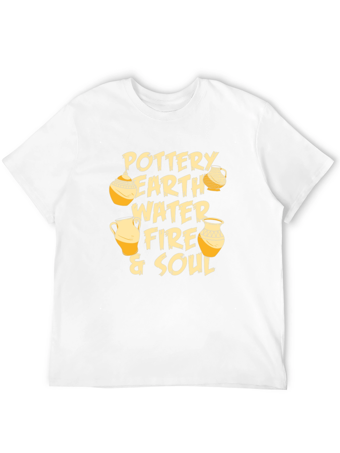 Pottery Earth Fire & Soul Graphic T-Shirt