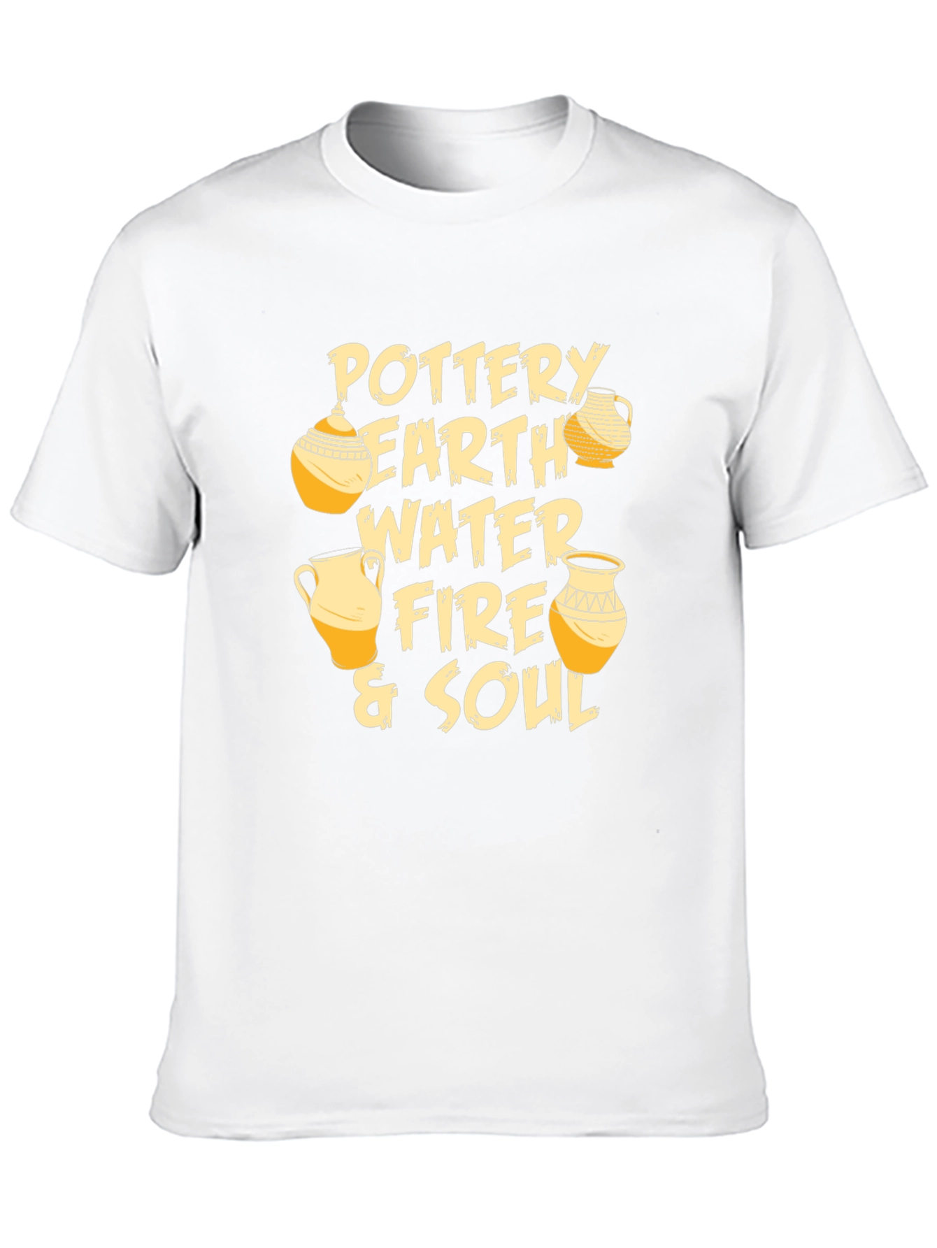 Pottery Earth Fire & Soul Graphic T-Shirt
