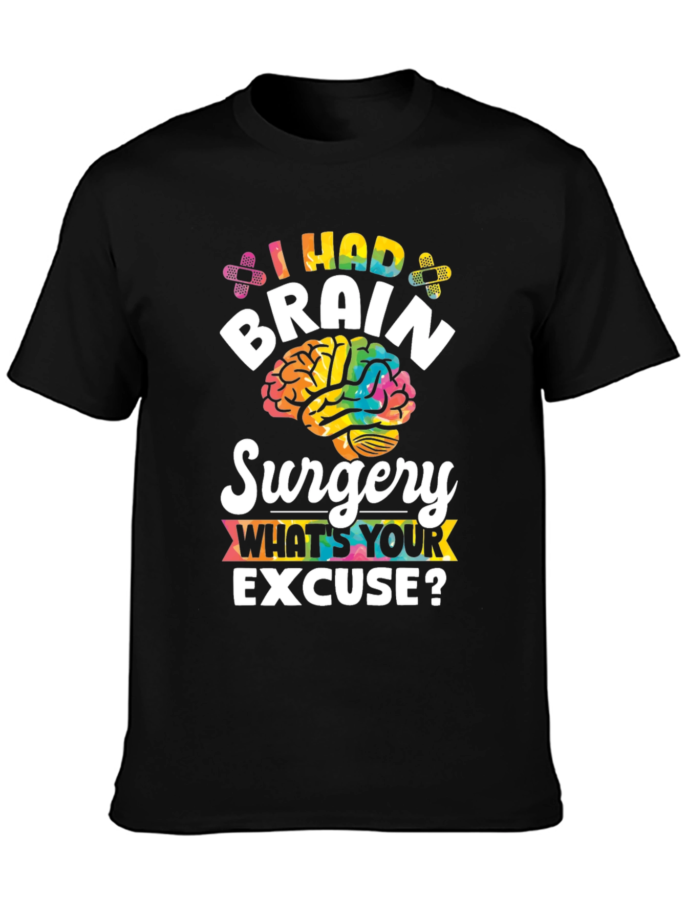 Brain Surgery Excuse T-Shirt Funny Graphic Tee
