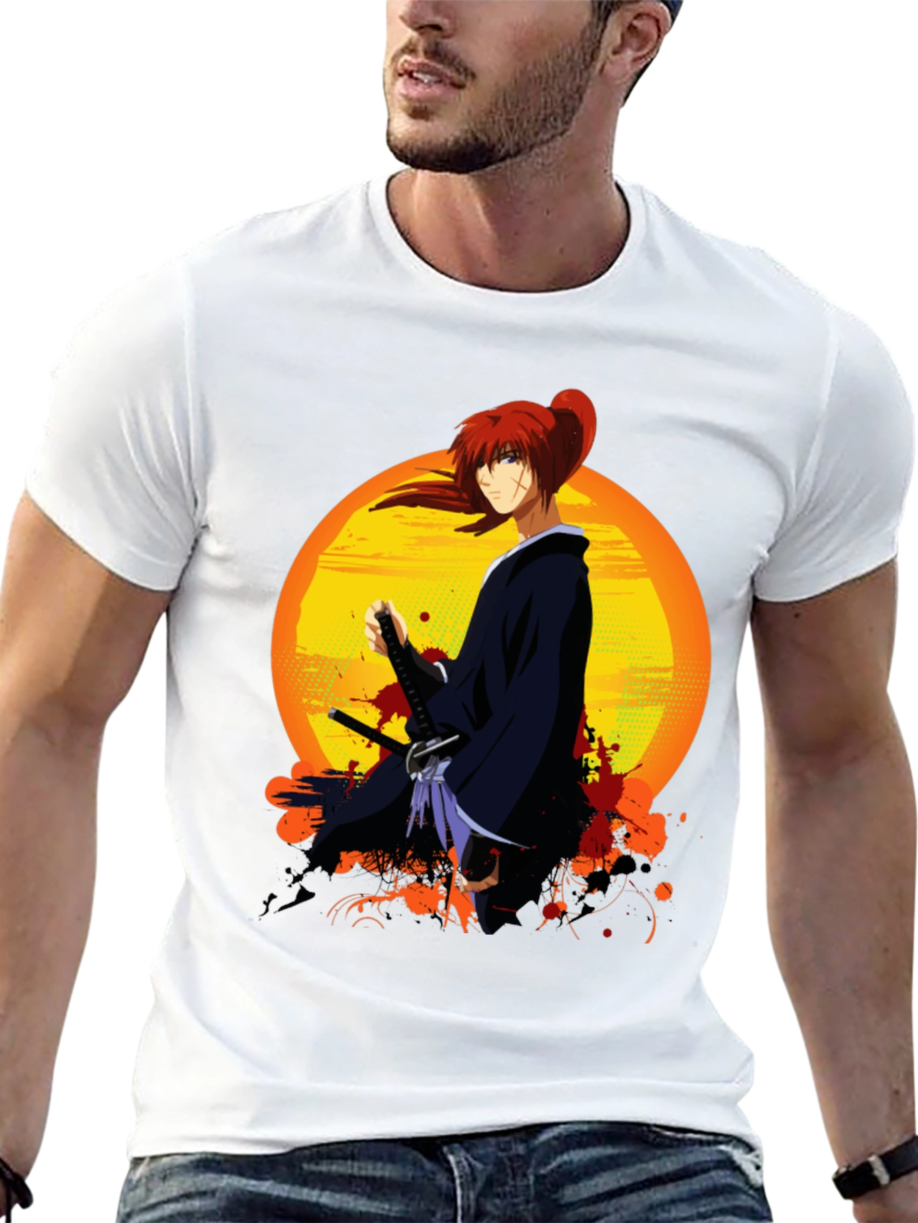 Anime Warrior T-Shirt